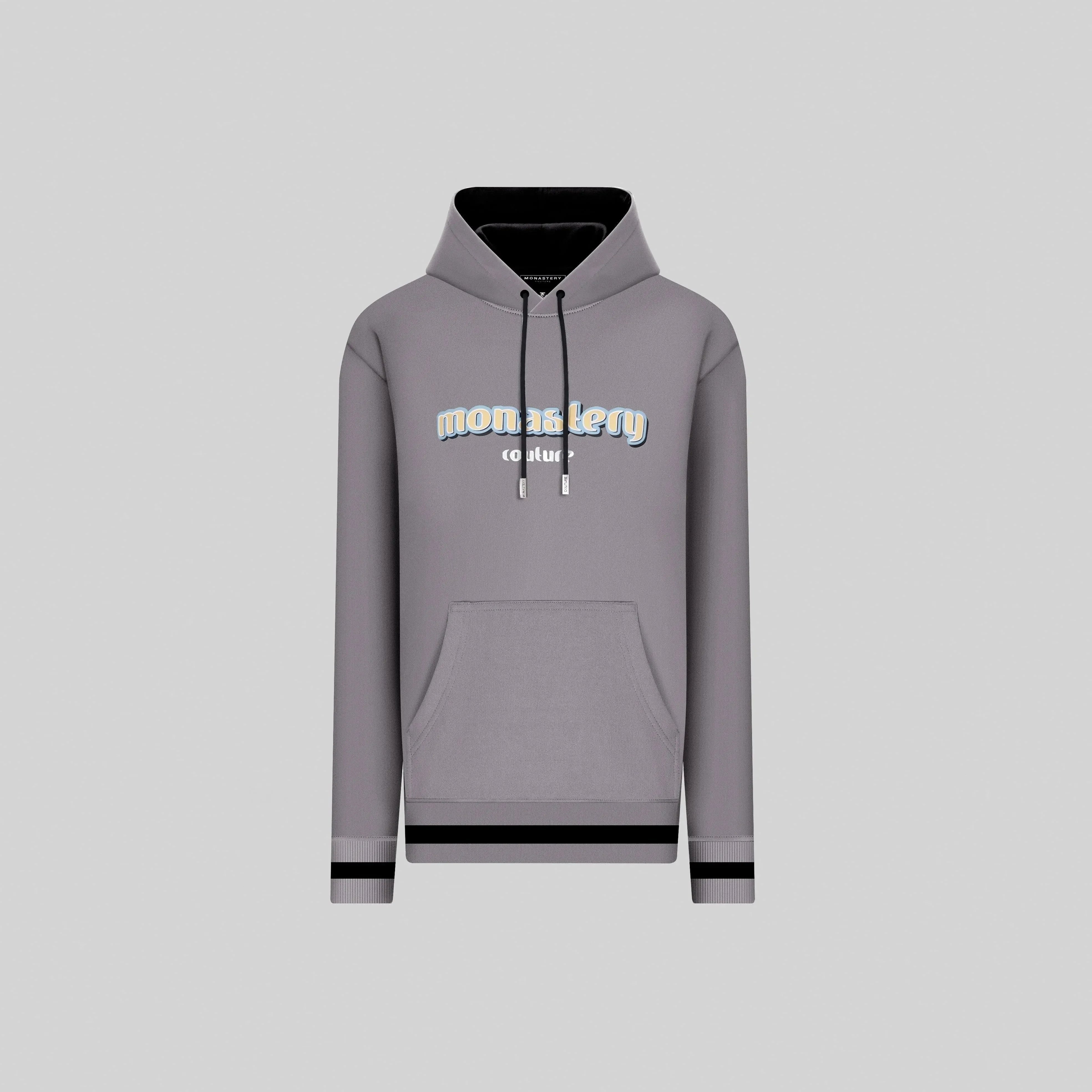 AQUARIUS GRAY HOODIE - Monastery
