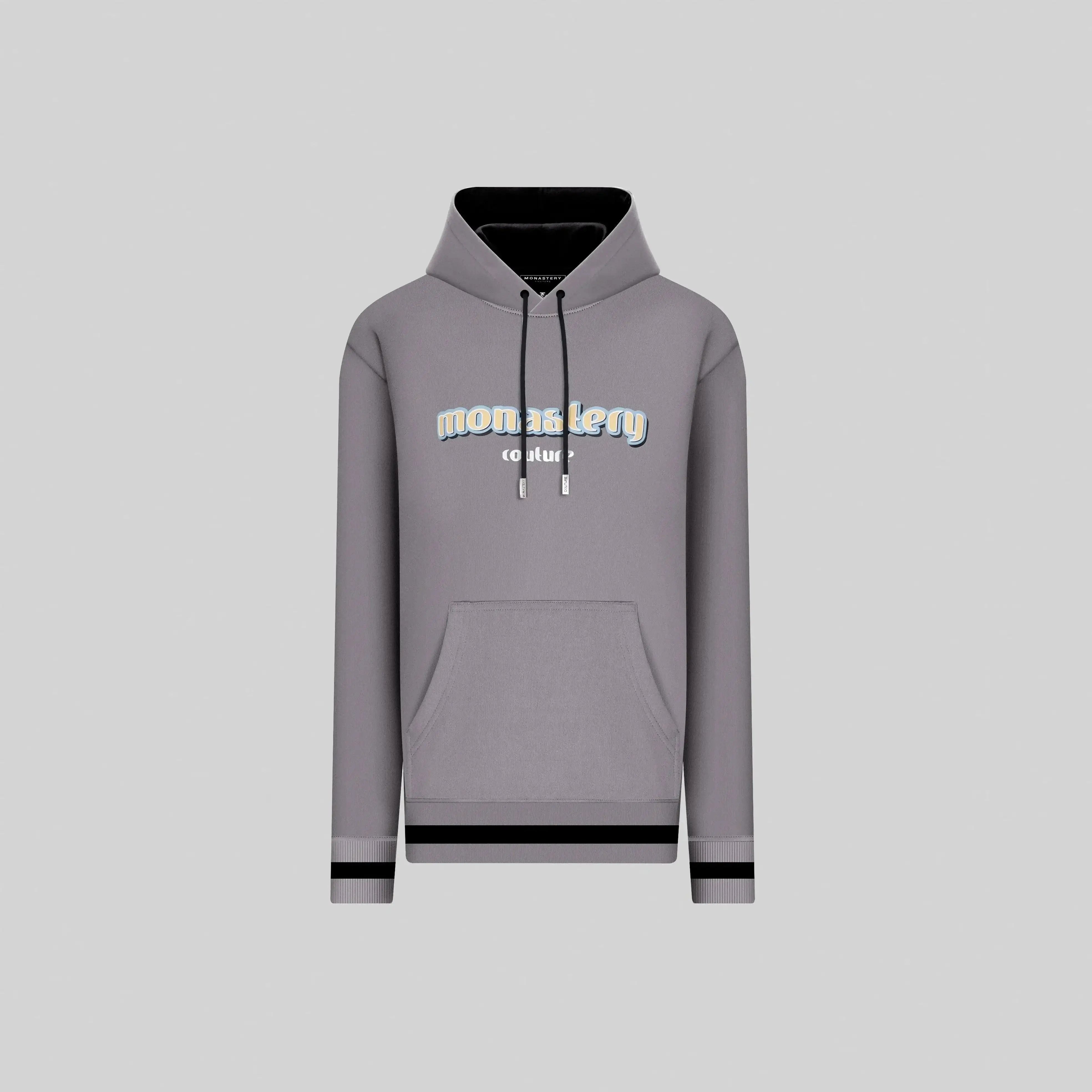 AQUARIUS GRAY HOODIE - Monastery
