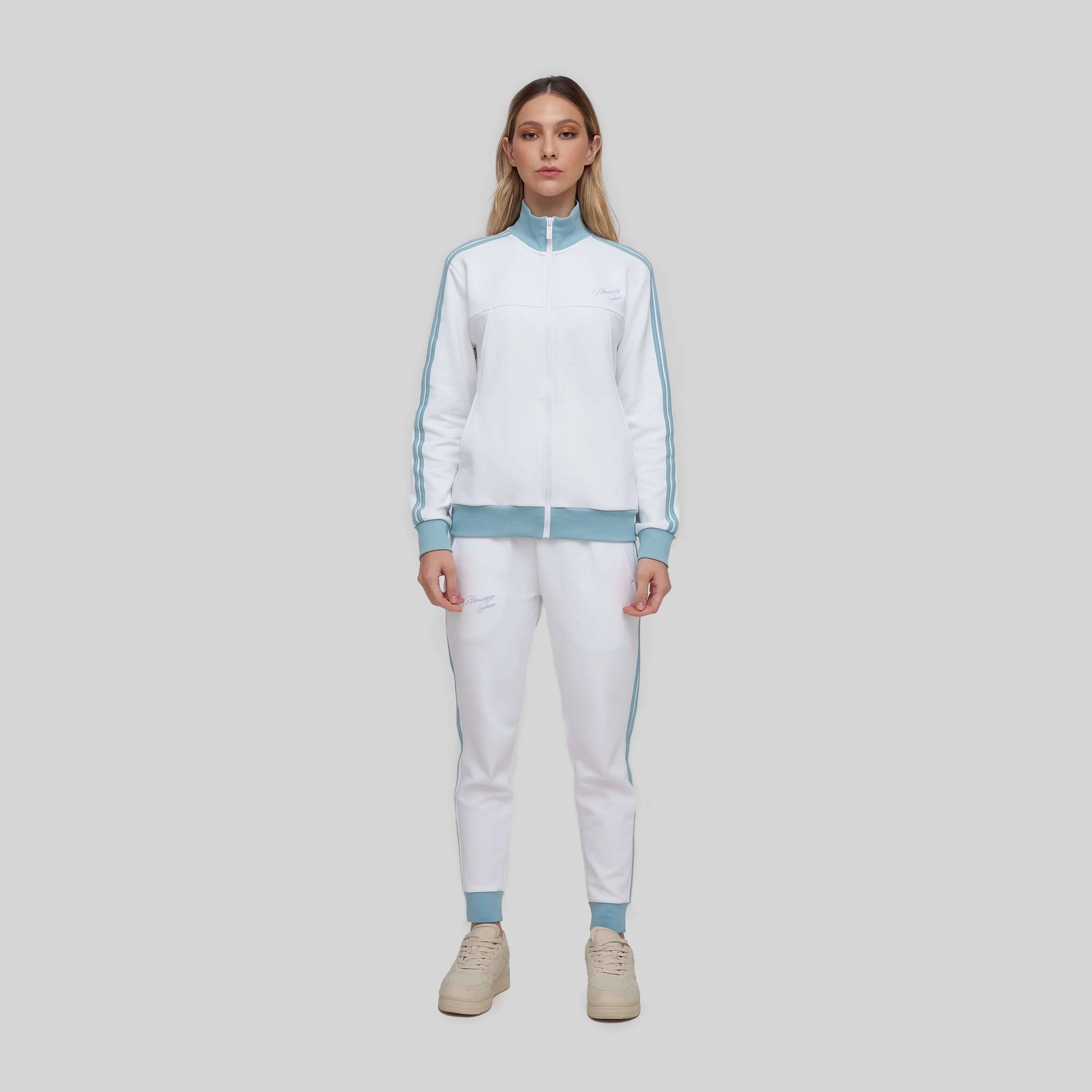 ARGOLIDA WHITE SPORT TROUSERS - Monastery