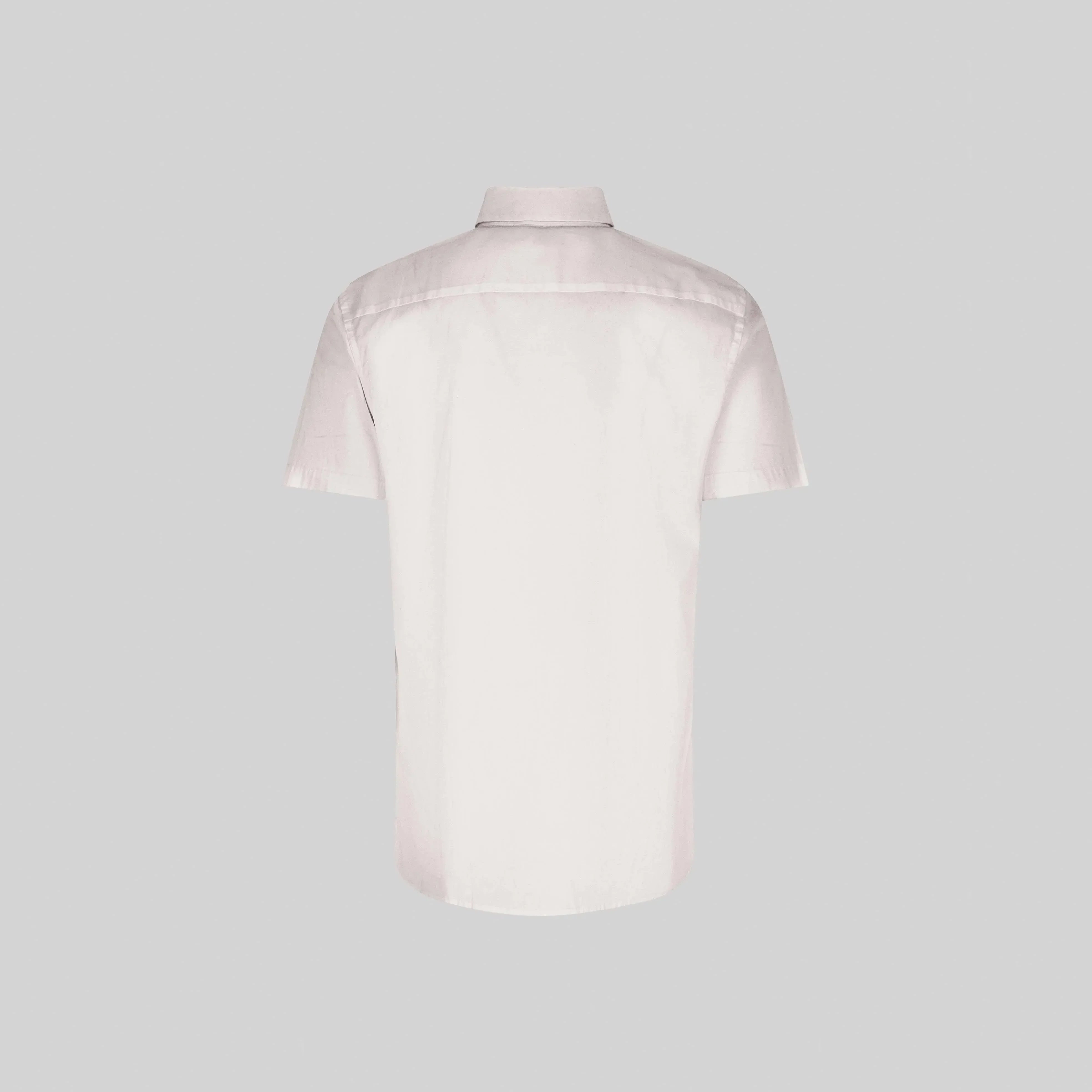 ASTON SHIRT SPORT SHORT SLEEVE MOONBEAM - Monastery