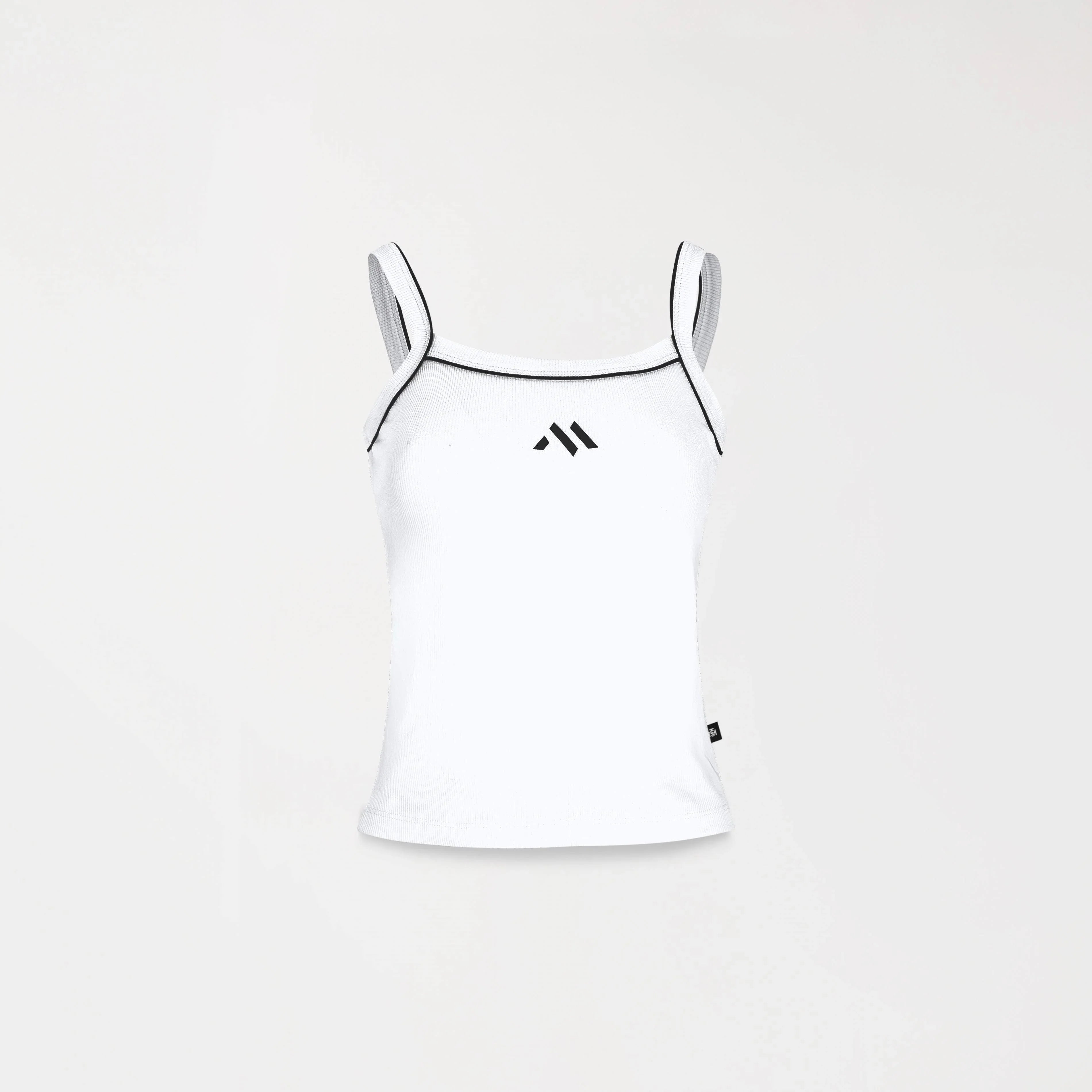 CAMISETA SIN MANGAS BORAN BLANCA FRENTE - MONASTERY