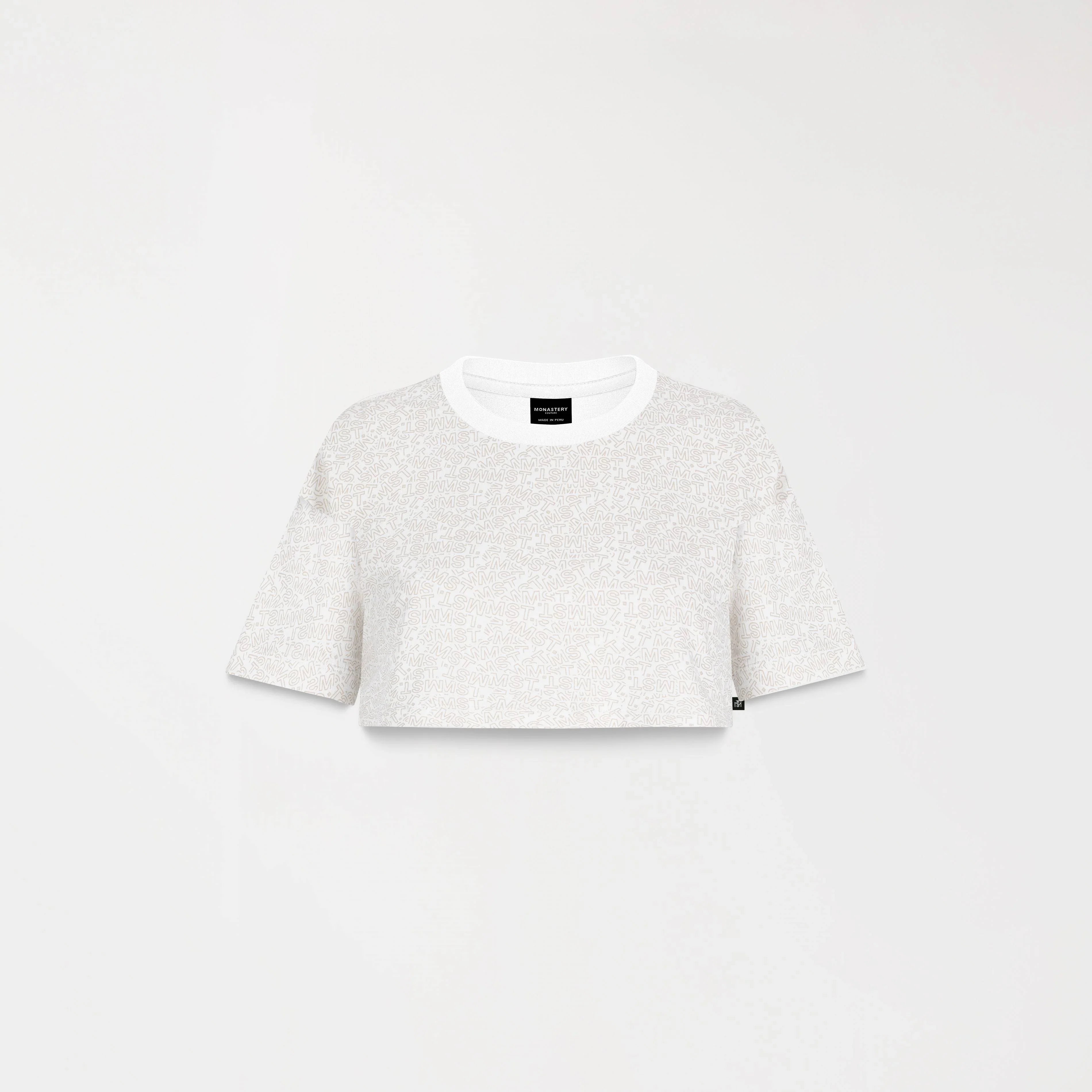 TOP CORTO CALDEN BLANCO FRENTE - MONASTERY