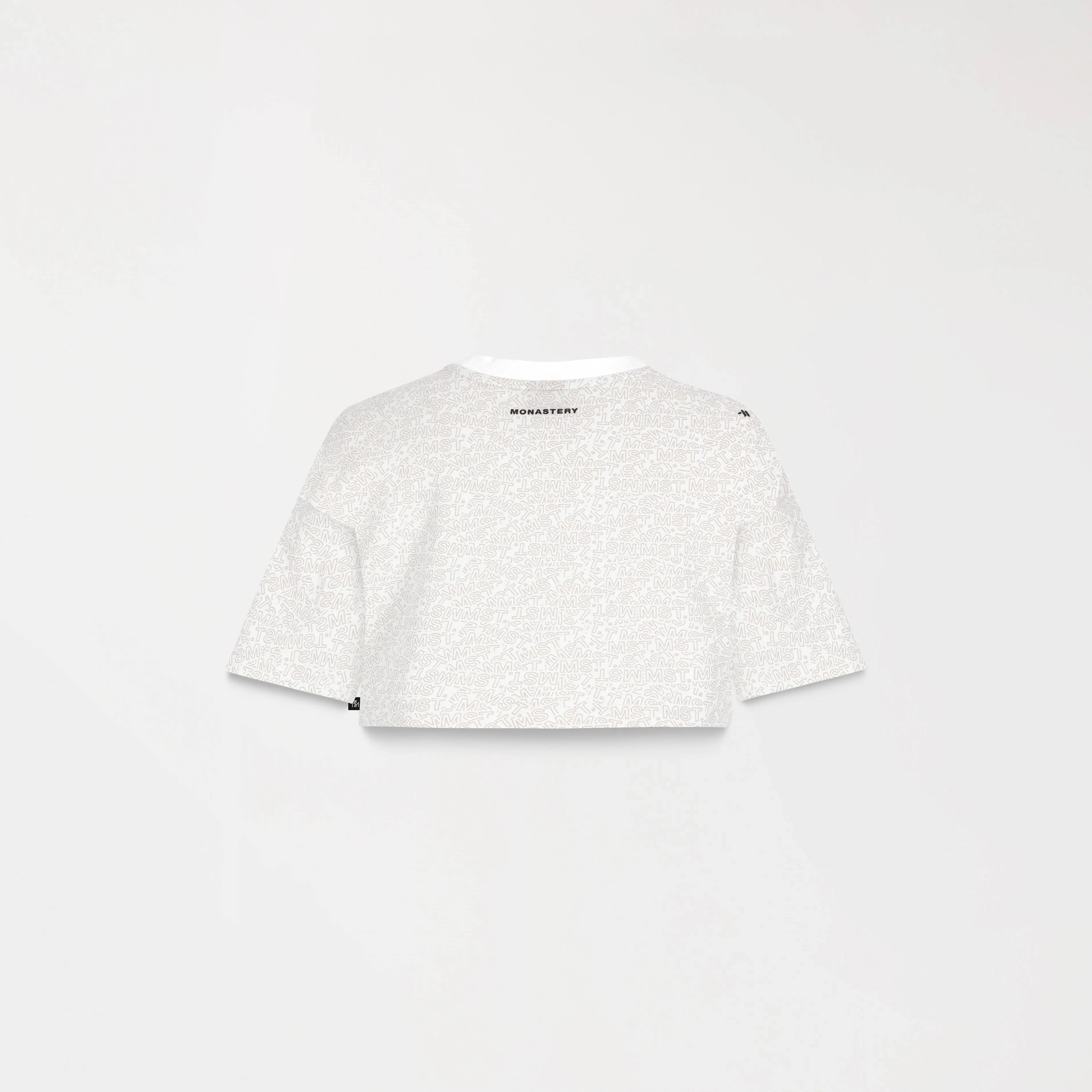 TOP CORTO CALDEN BLANCO POSTERIOR - MONASTERY