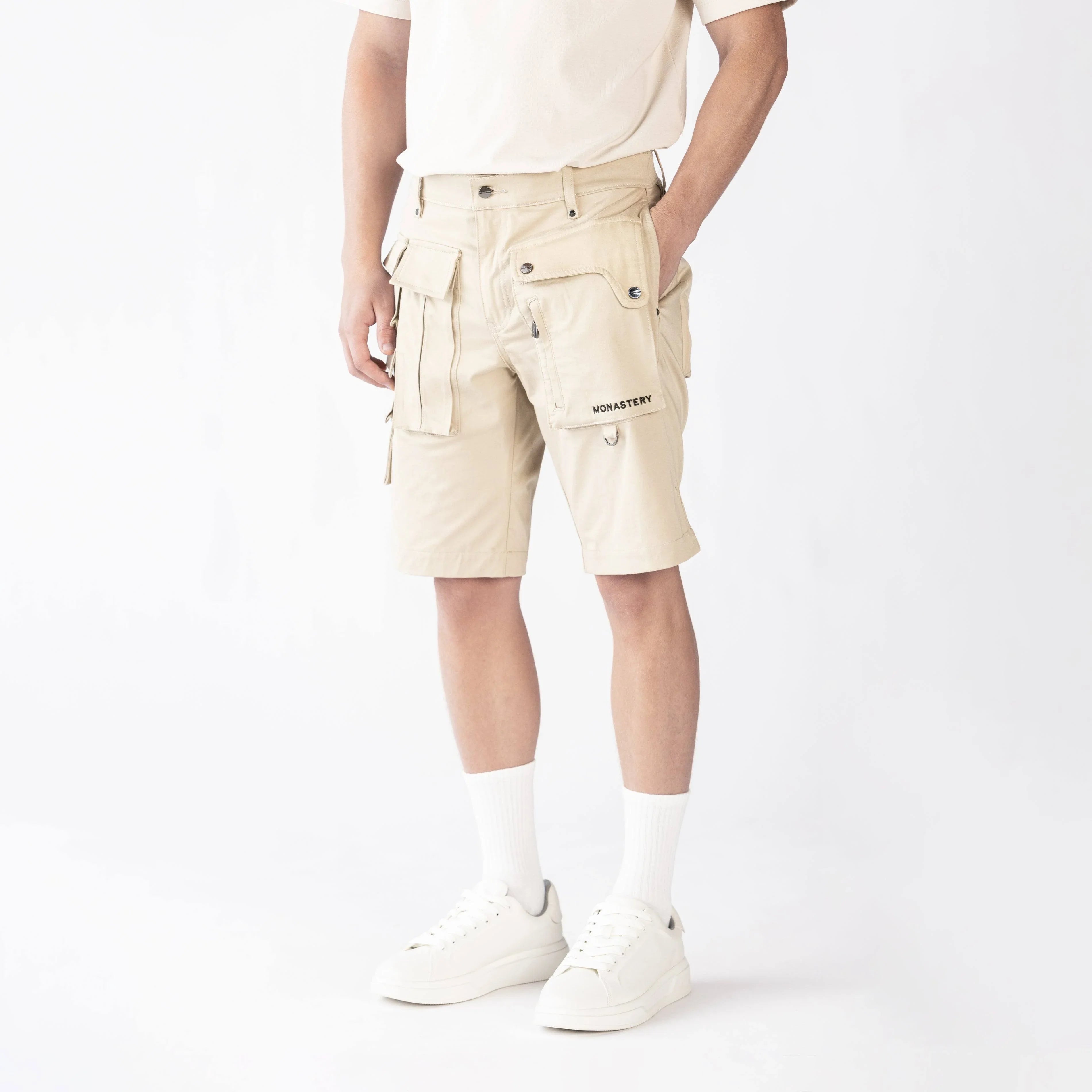 CARGO CORTO DUNCAN BEIGE 2 - MONASTERY