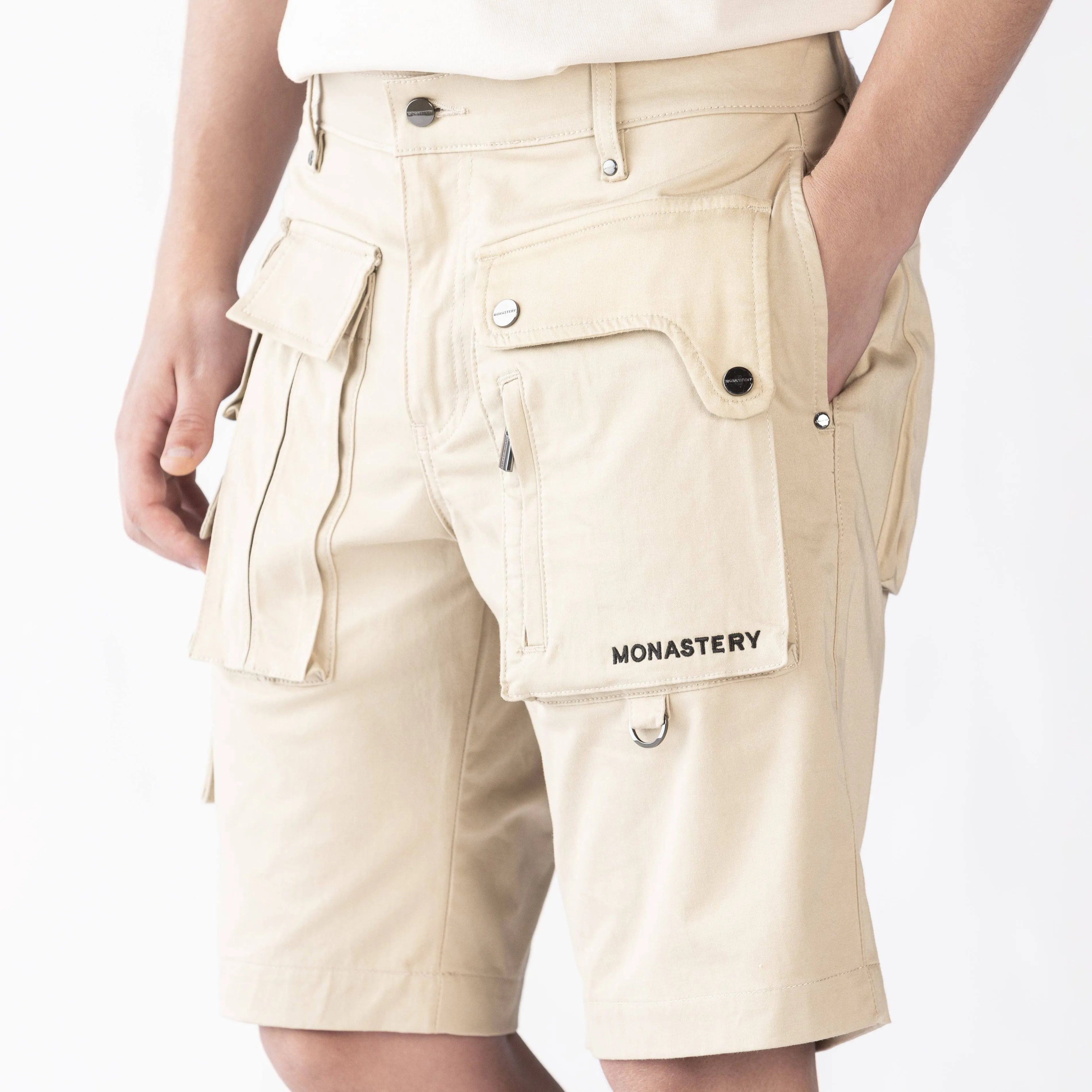 CARGO CORTO DUNCAN BEIGE 3 - MONASTERY