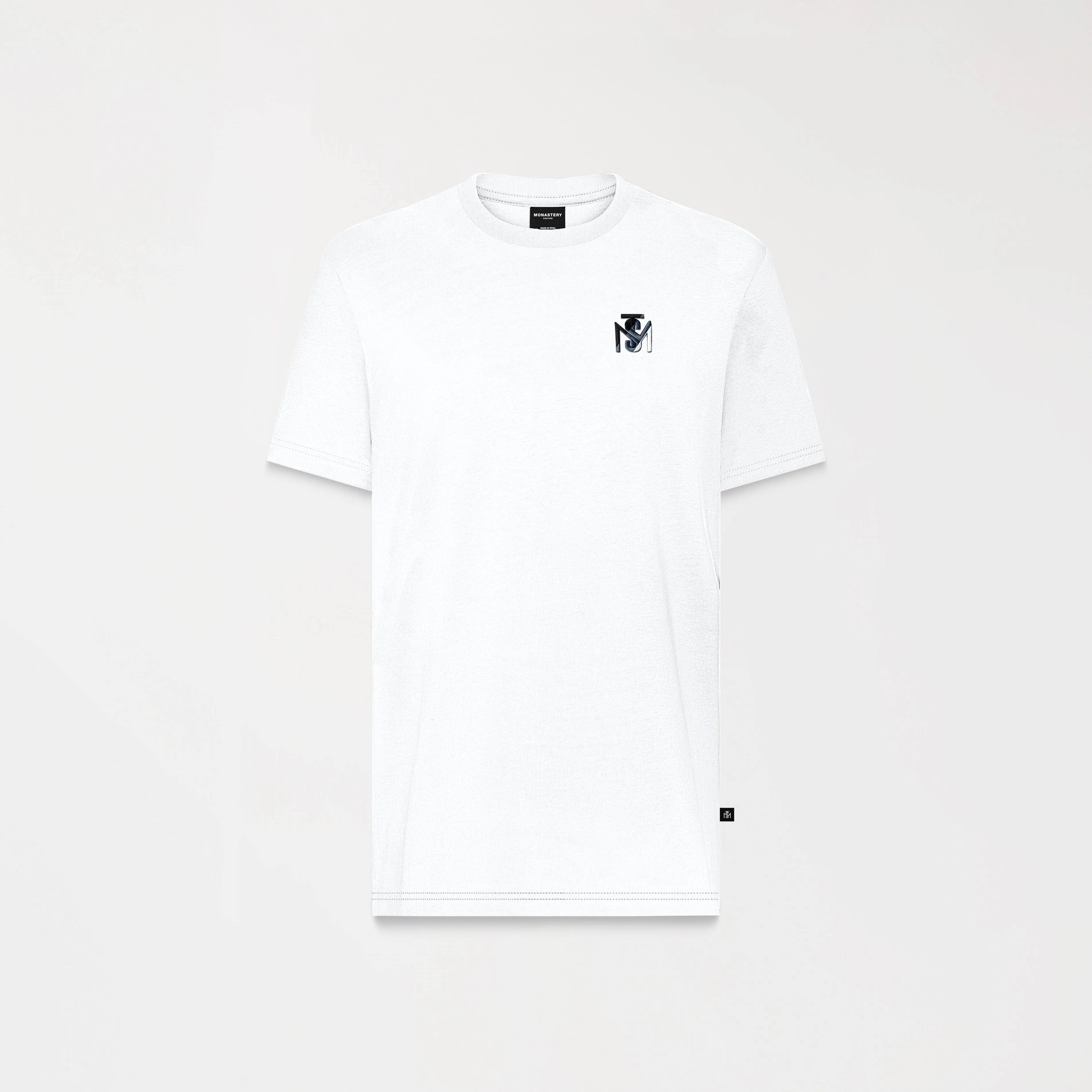 CAMISETA EIGTH BLANCA FRENTE - MONASTERY