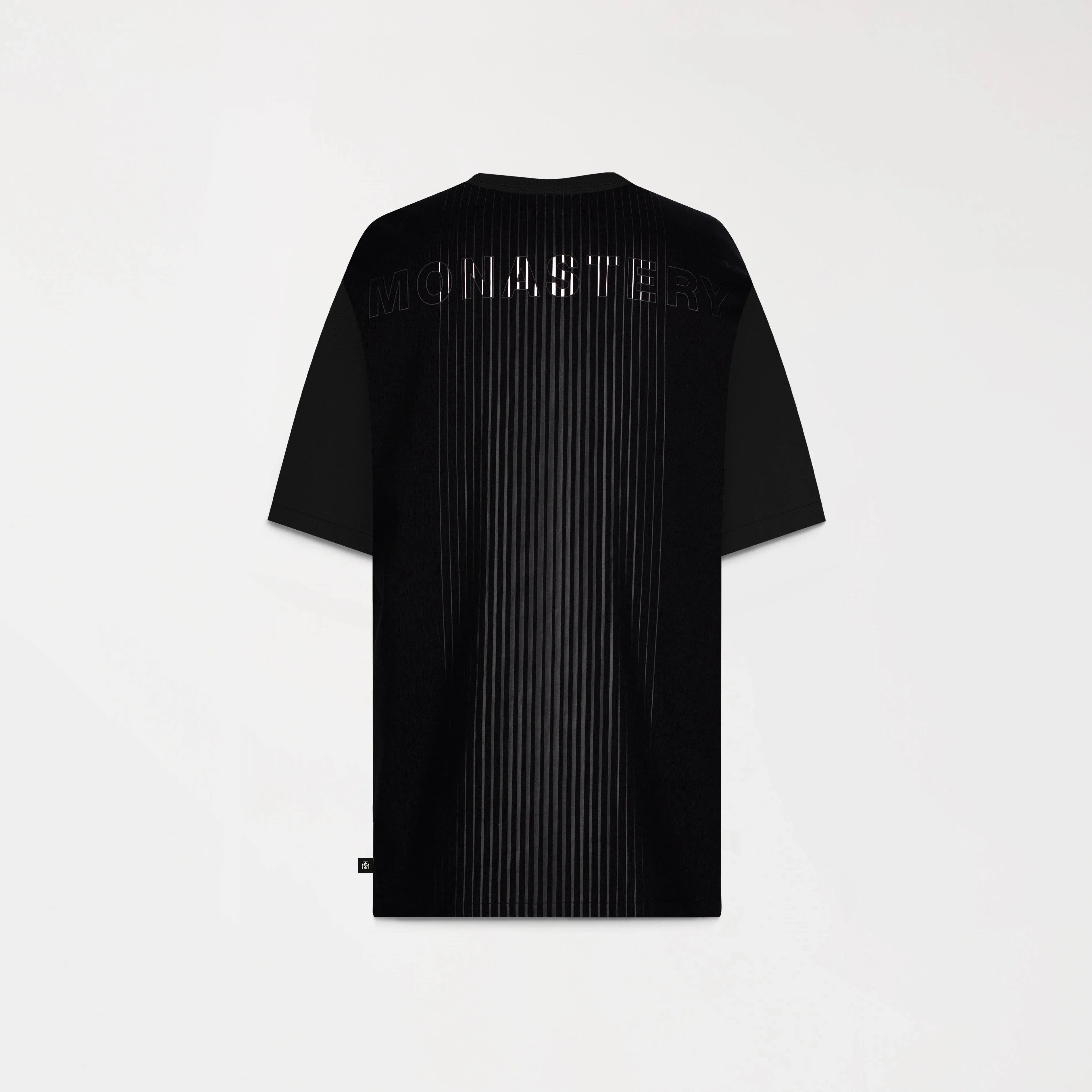 FOWLFIELD T-SHIRT OVERSIZED MEN BLACK - Monastery