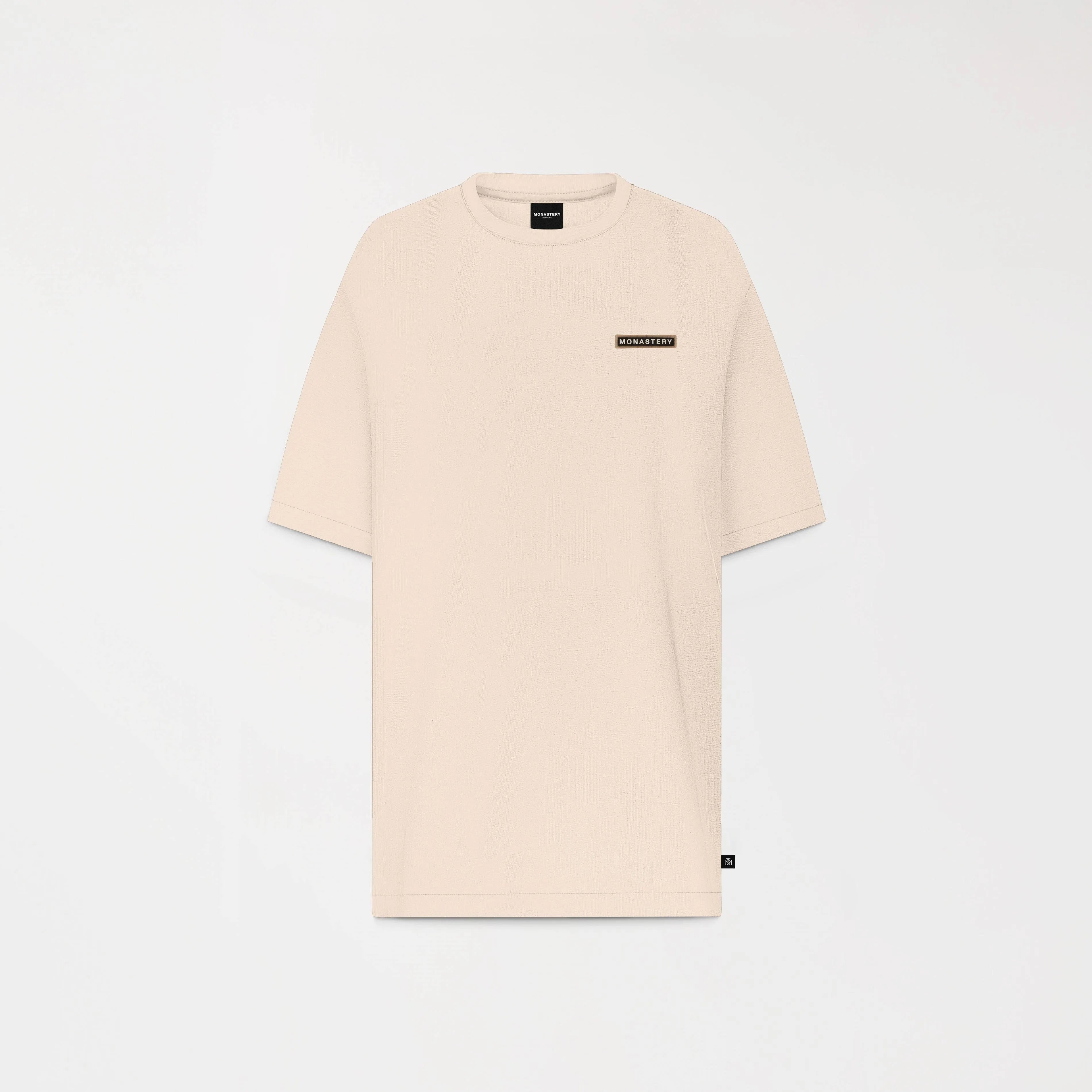 FOWLFIELD T-SHIRT OVERSIZED MEN IRISH CREAM - Monastery