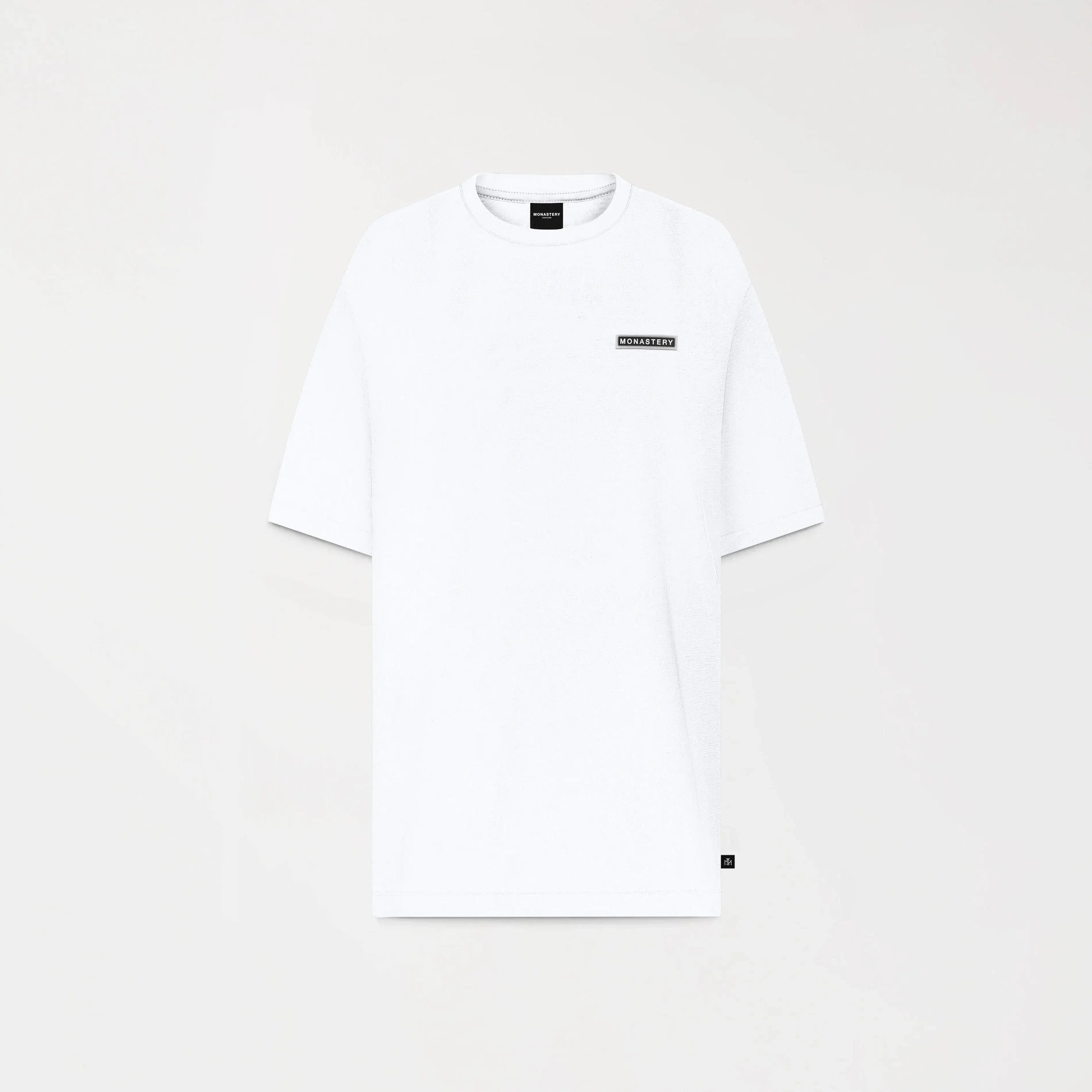 FOWLFIELD T-SHIRT OVERSIZED MEN WHITE - Monastery