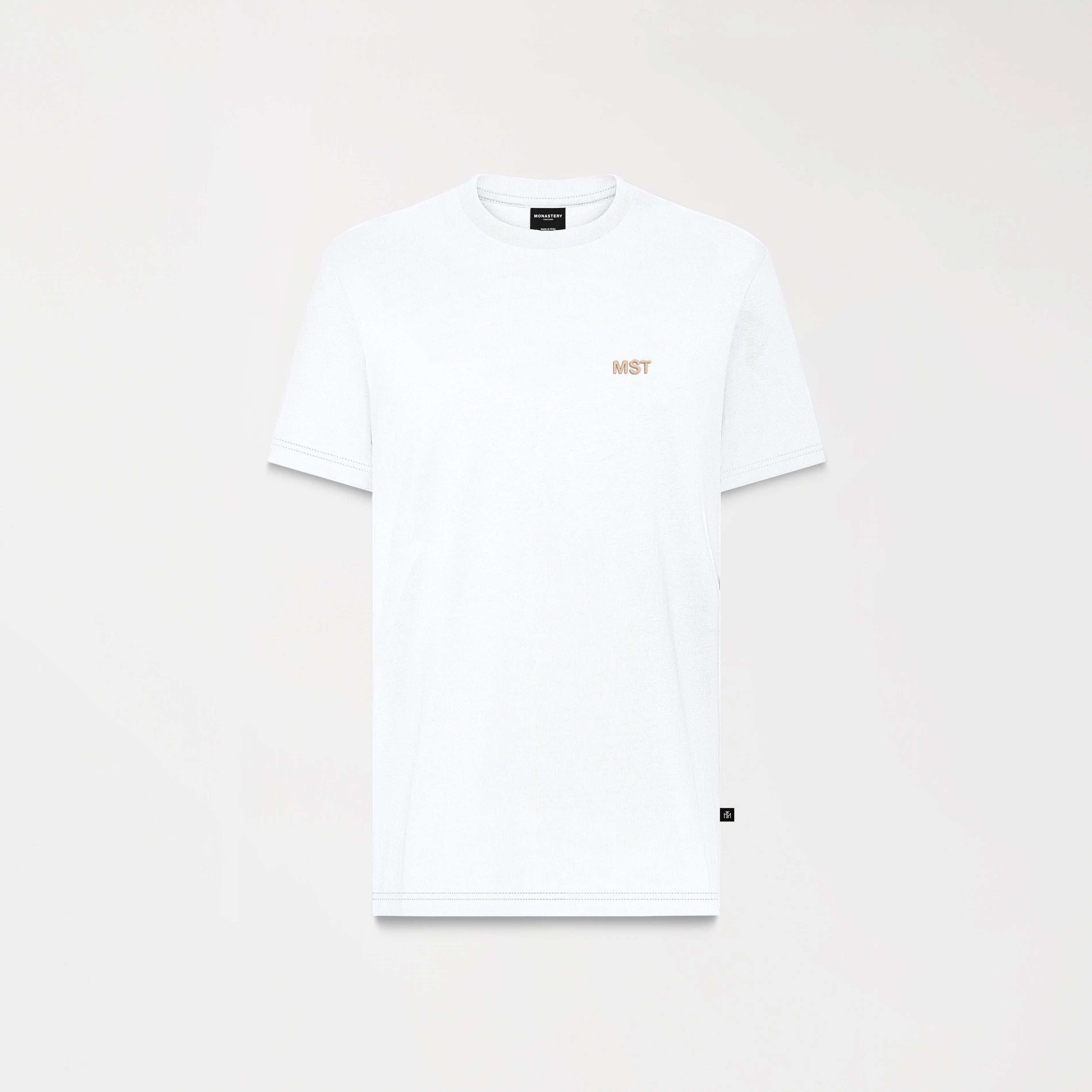 CAMISETA KEEP BLANCA FRENTE - MONASTERY