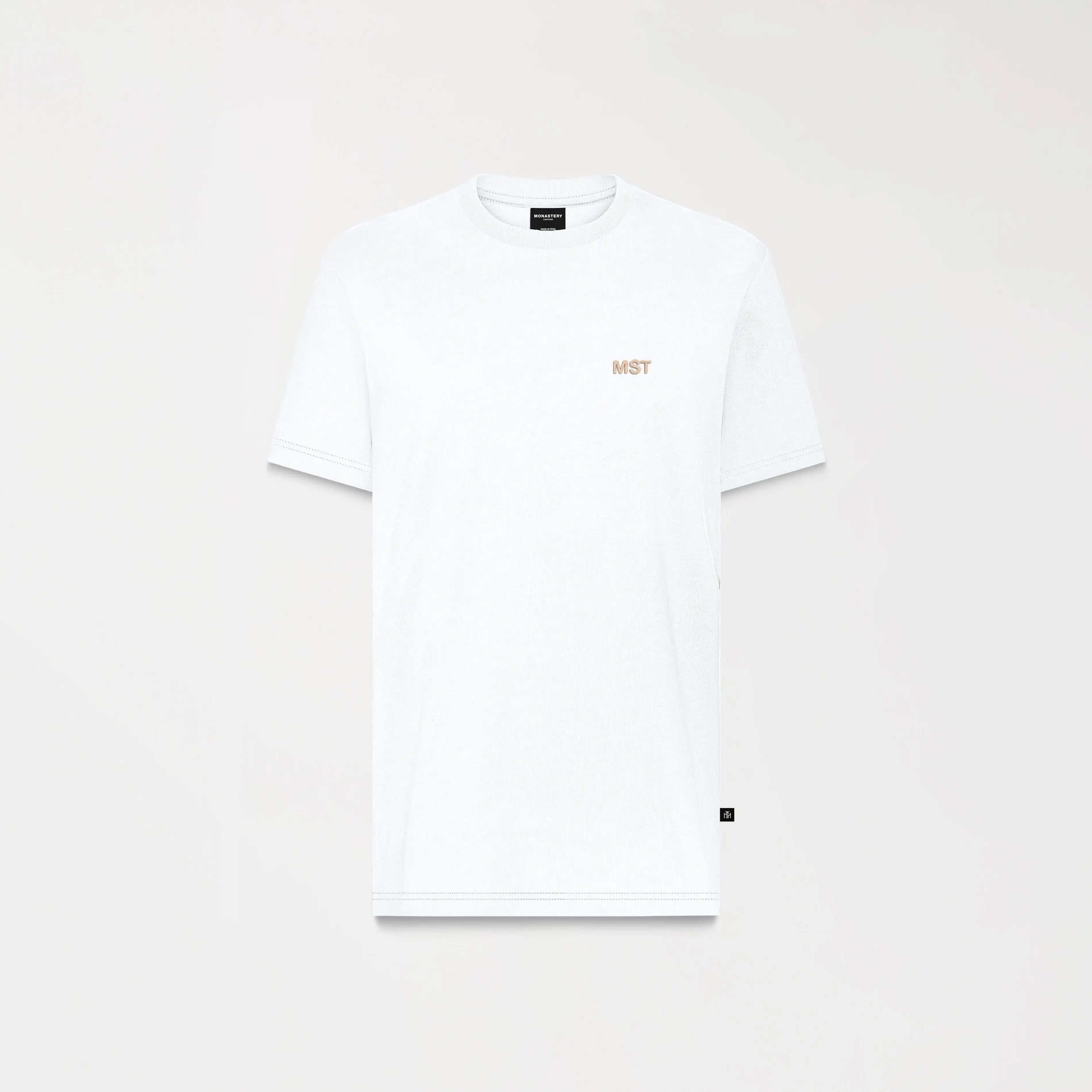 CAMISETA KEEP BLANCA FRENTE - MONASTERY