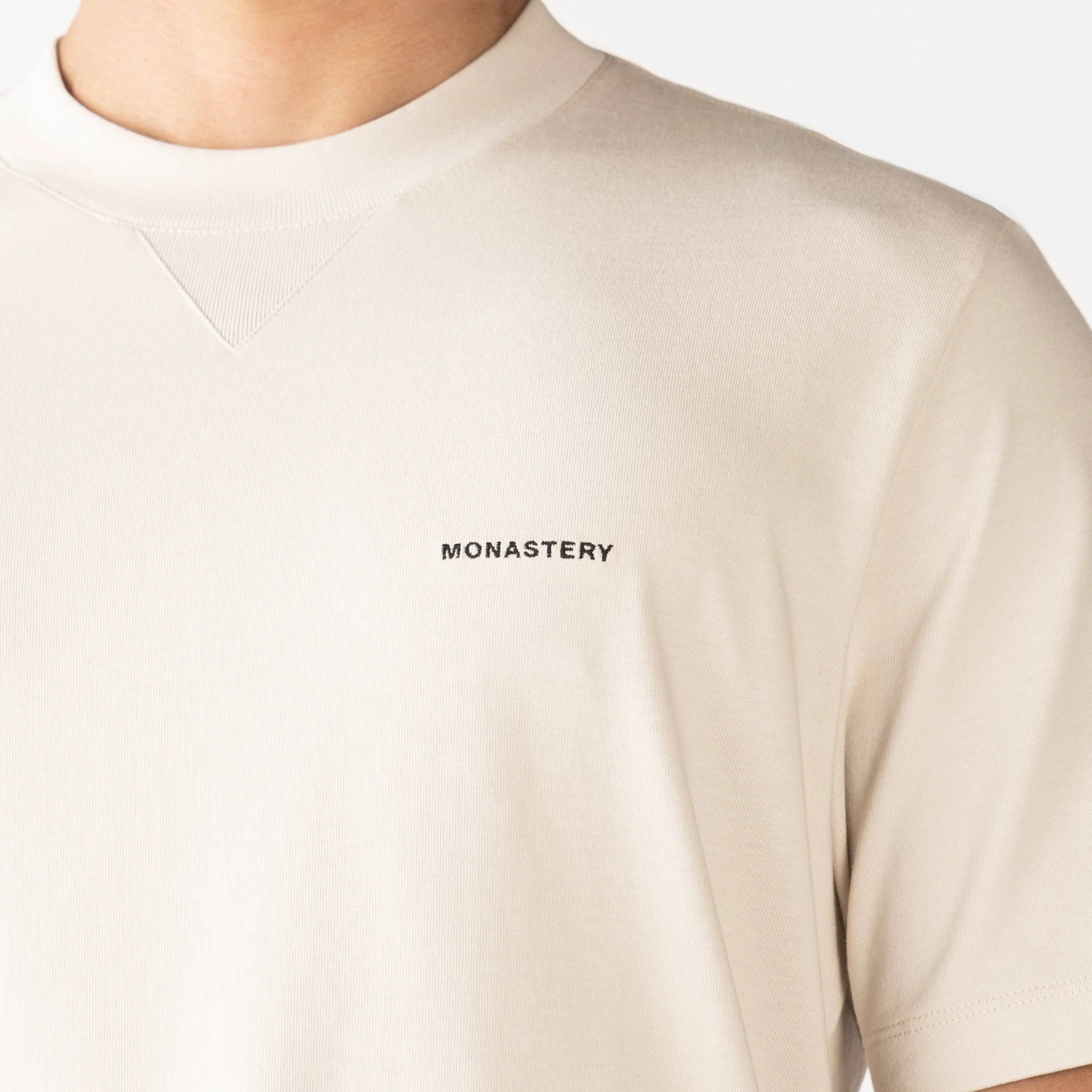 STIRLING T-SHIRT MEN MOONBEAM - Monastery