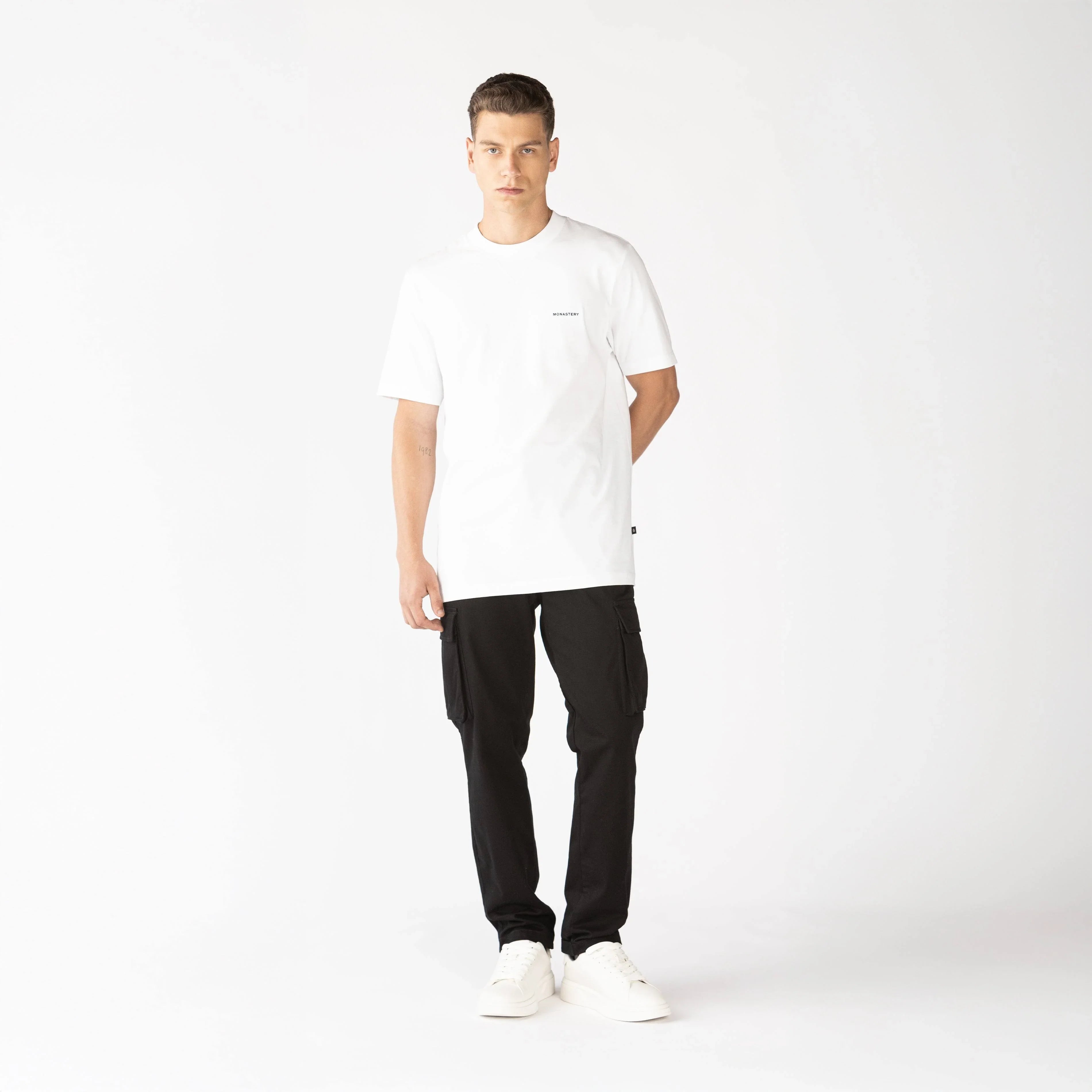 STIRLING T-SHIRT MEN WHITE - Monastery