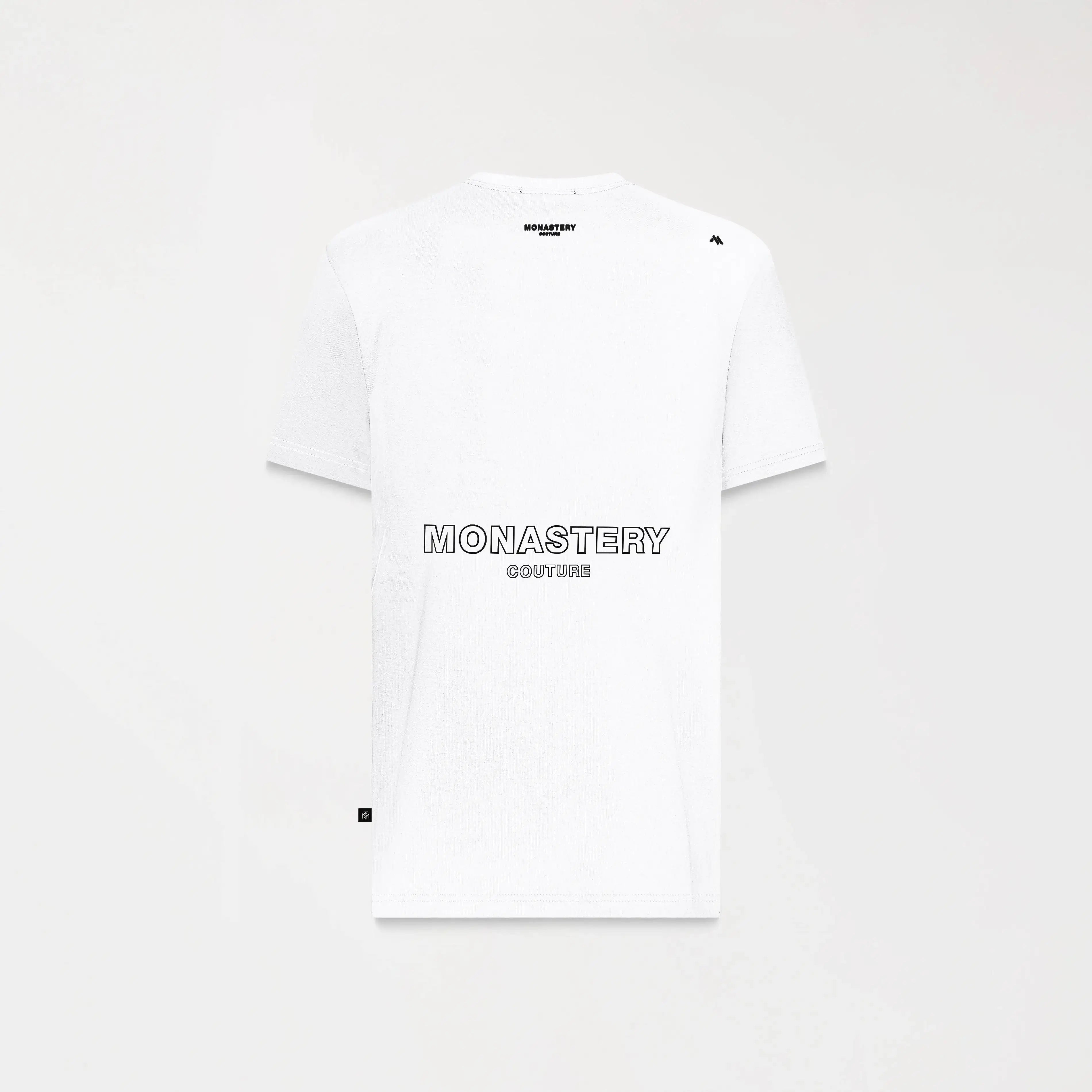 CAMISETA NINE BLANCA POSTERIOR - MONASTERY