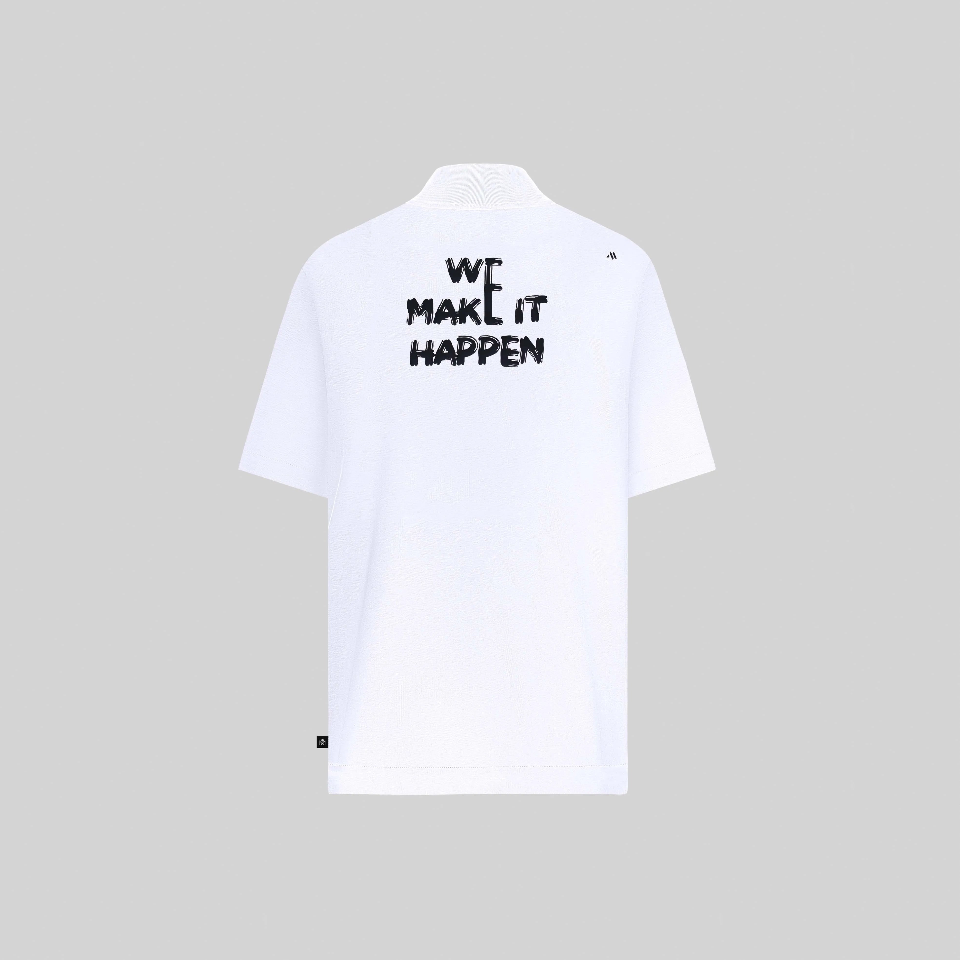 JAGUAR T-SHIRT OVERSIZE WHITE - Monastery