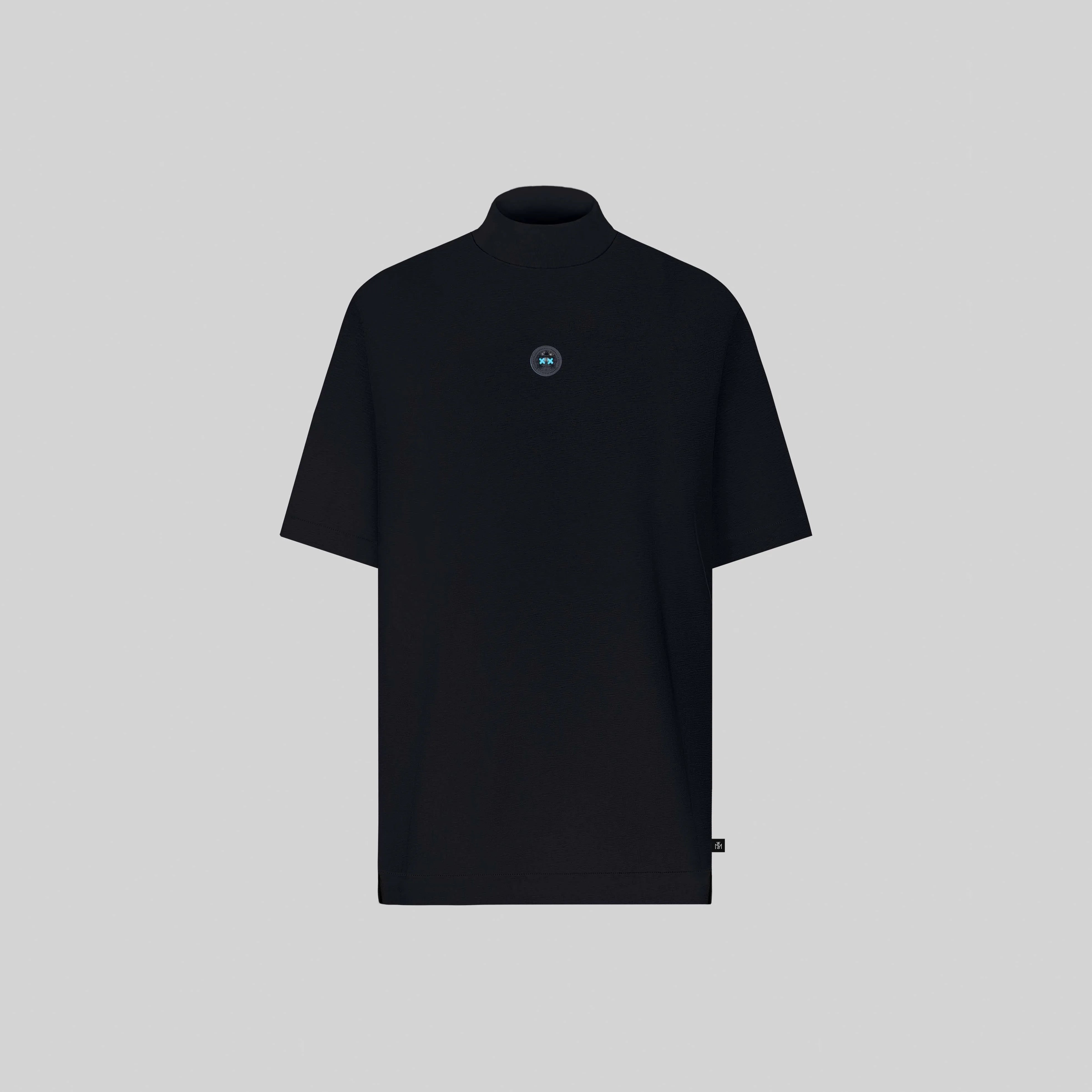 BARCHETTA T-SHIRT OVERSIZE BLACK - Monastery