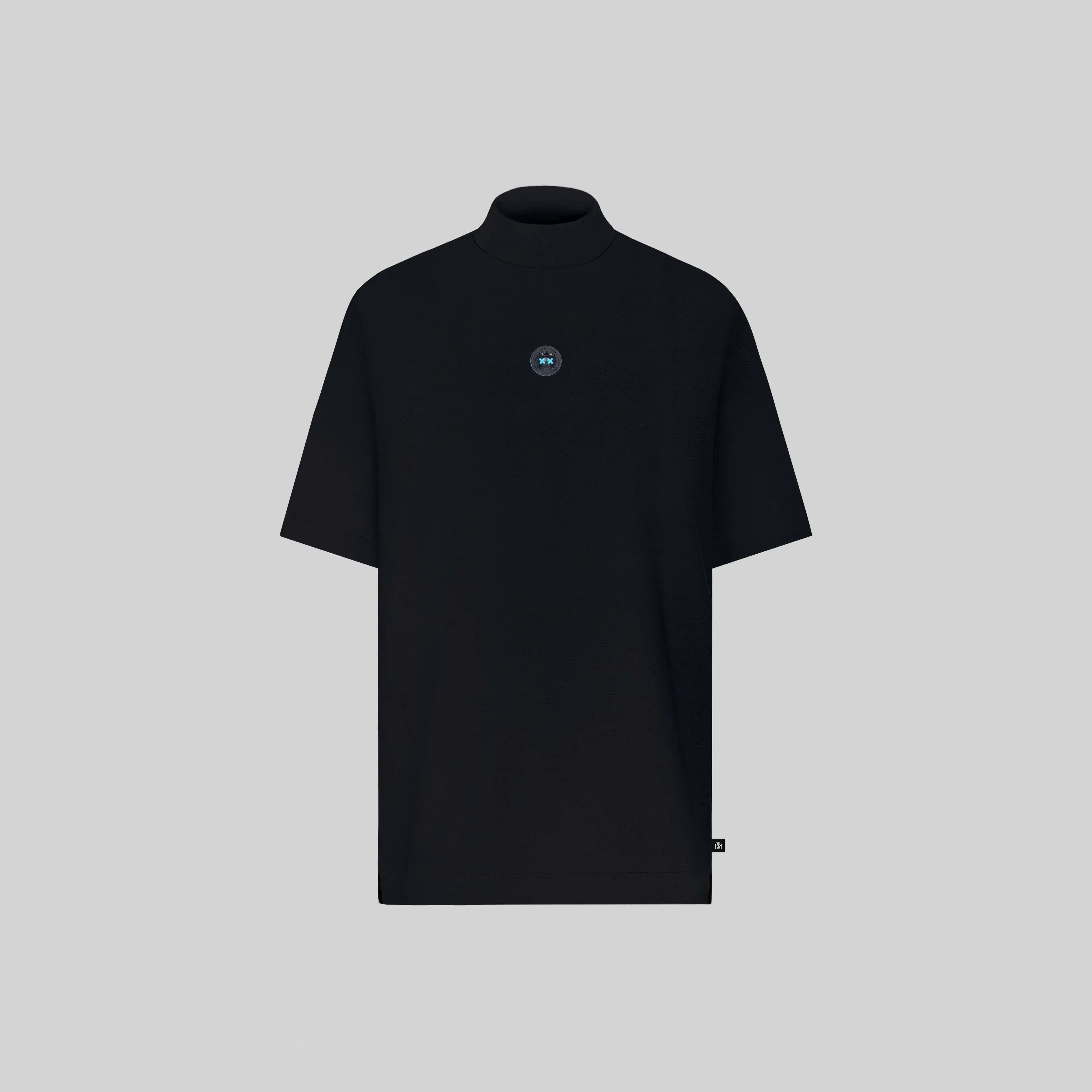 BARCHETTA T-SHIRT OVERSIZE BLACK - Monastery