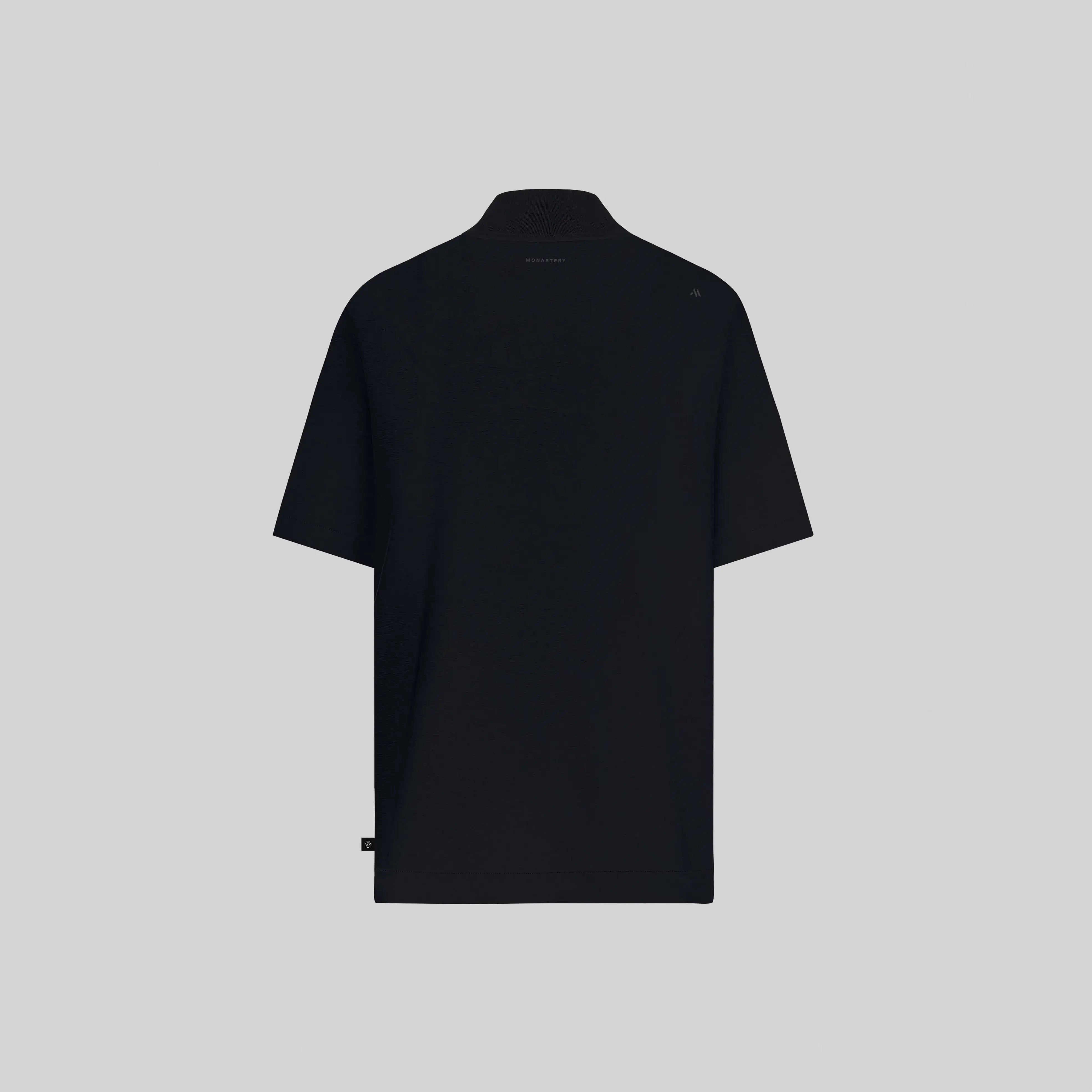 BARCHETTA T-SHIRT OVERSIZE BLACK - Monastery
