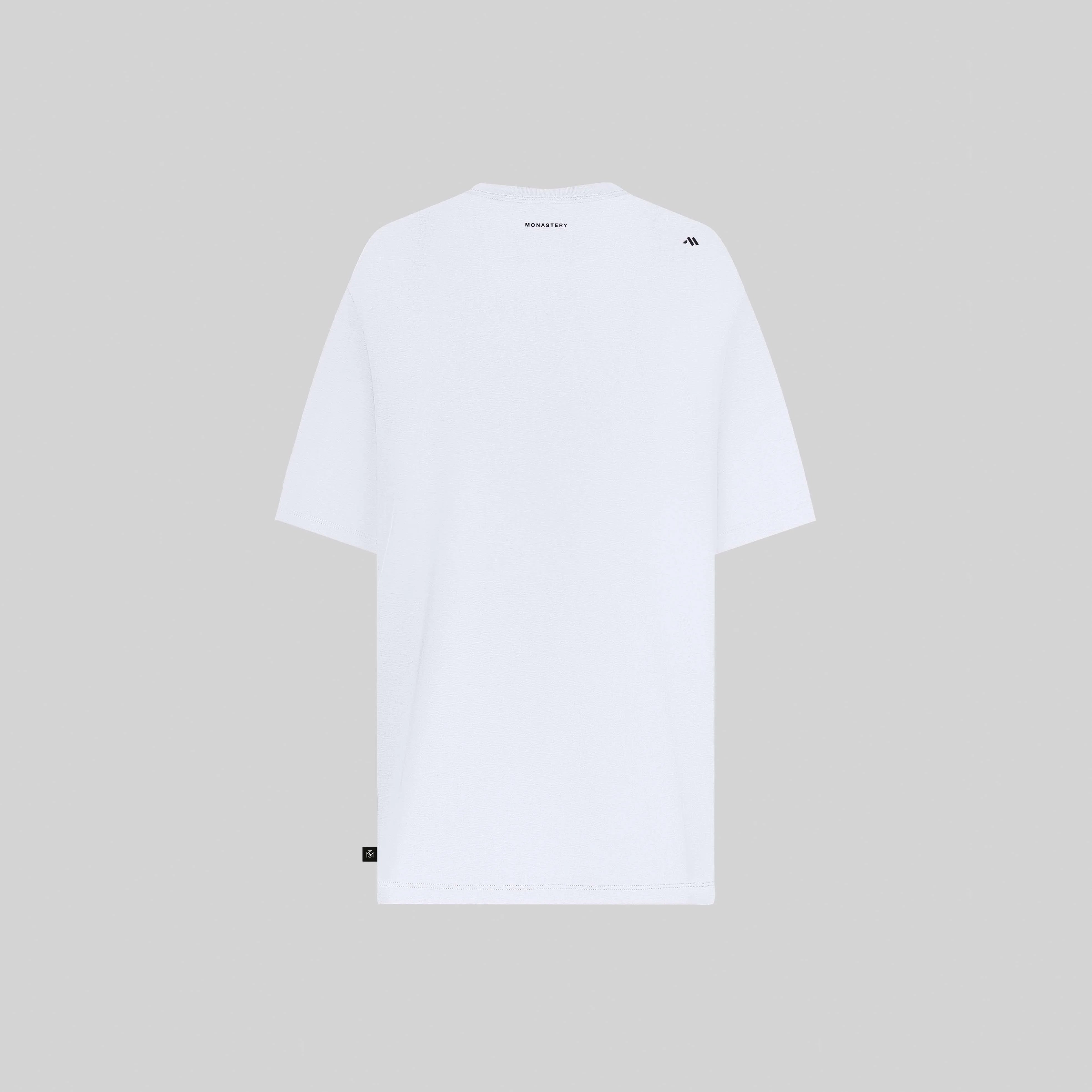 MANSELL T-SHIRT OVERSIZE WHITE - Monastery