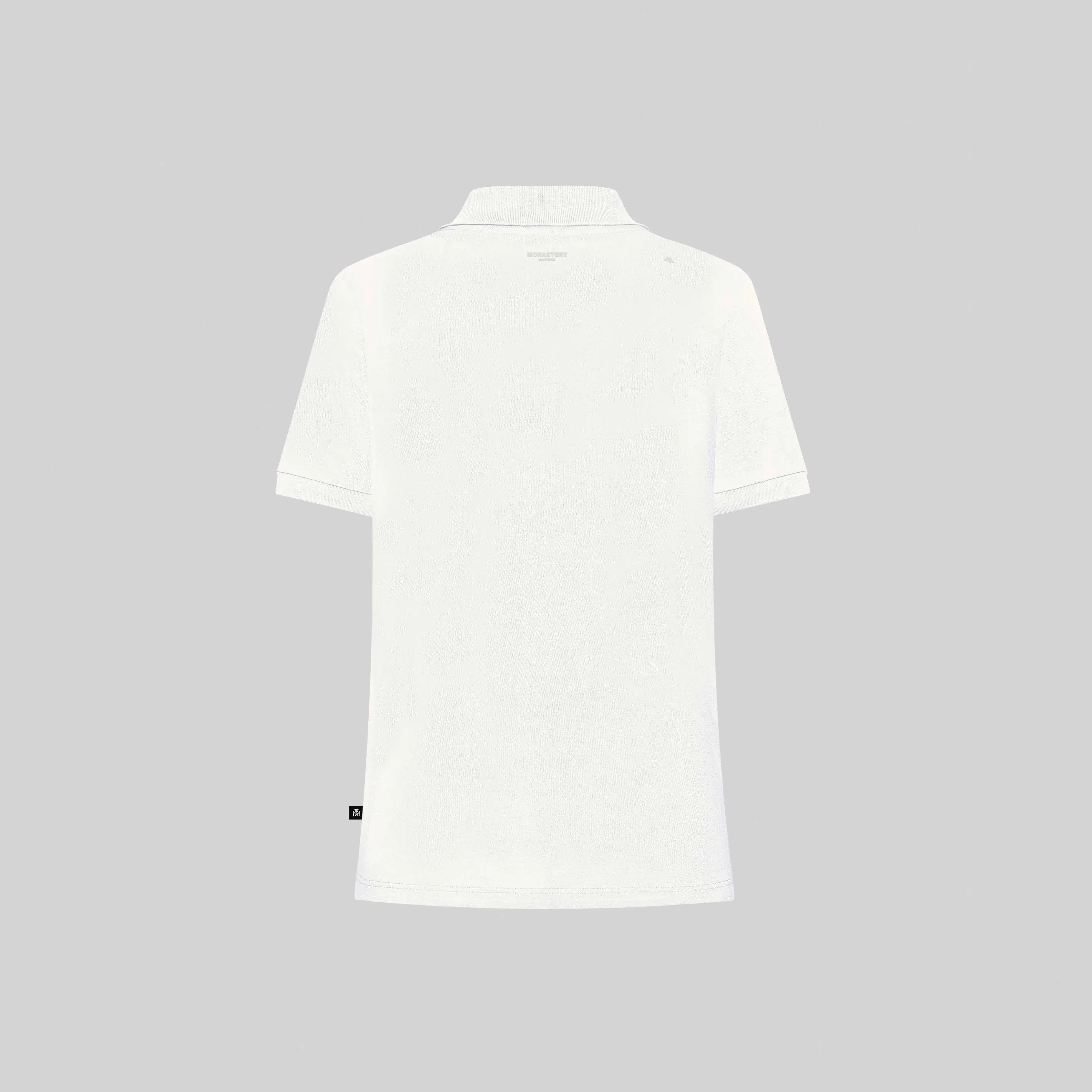 SUZUKA T-SHIRT POLO WOMEN WHITE - Monastery