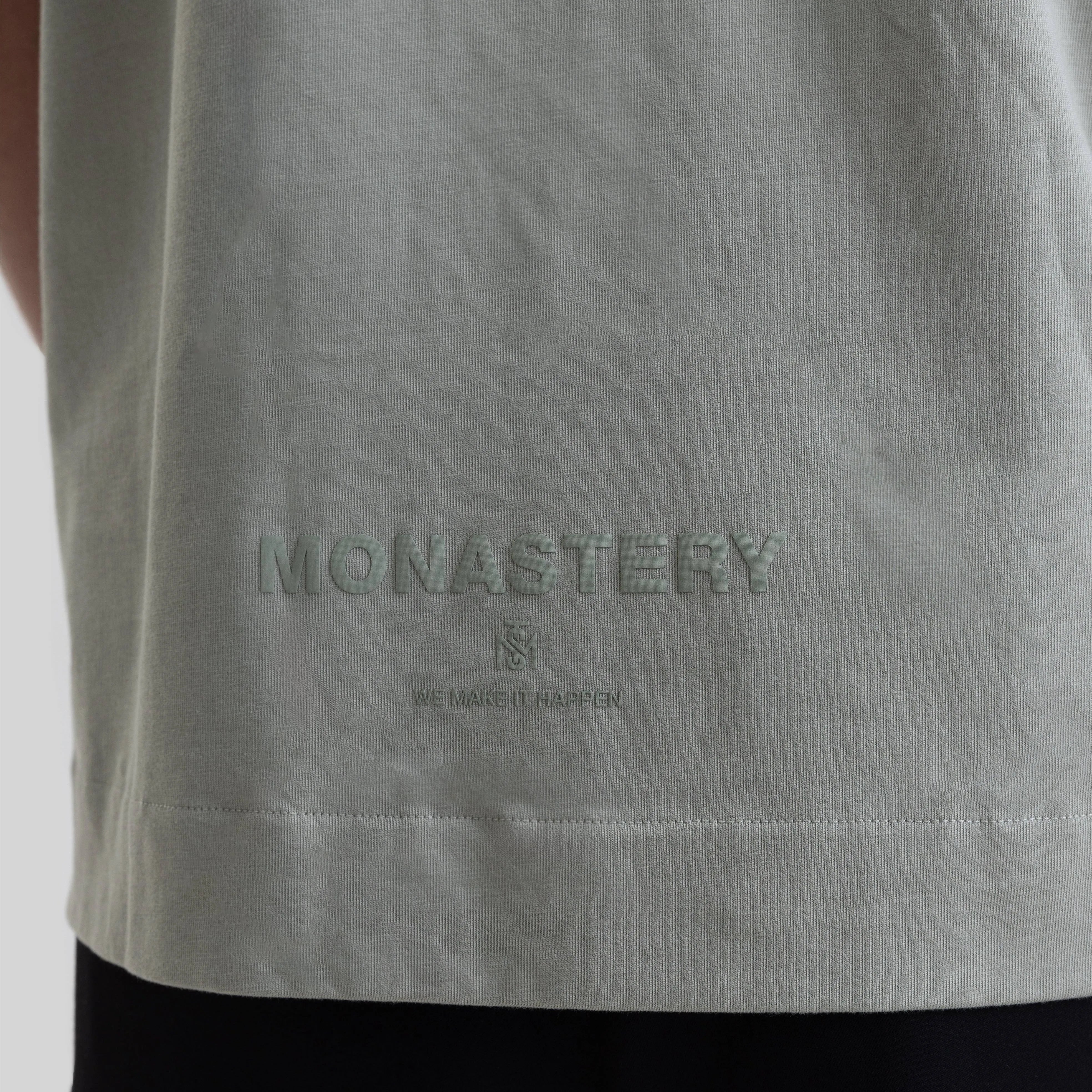 ROUGE T-SHIRT OVERSIZE SEA GRASS - Monastery