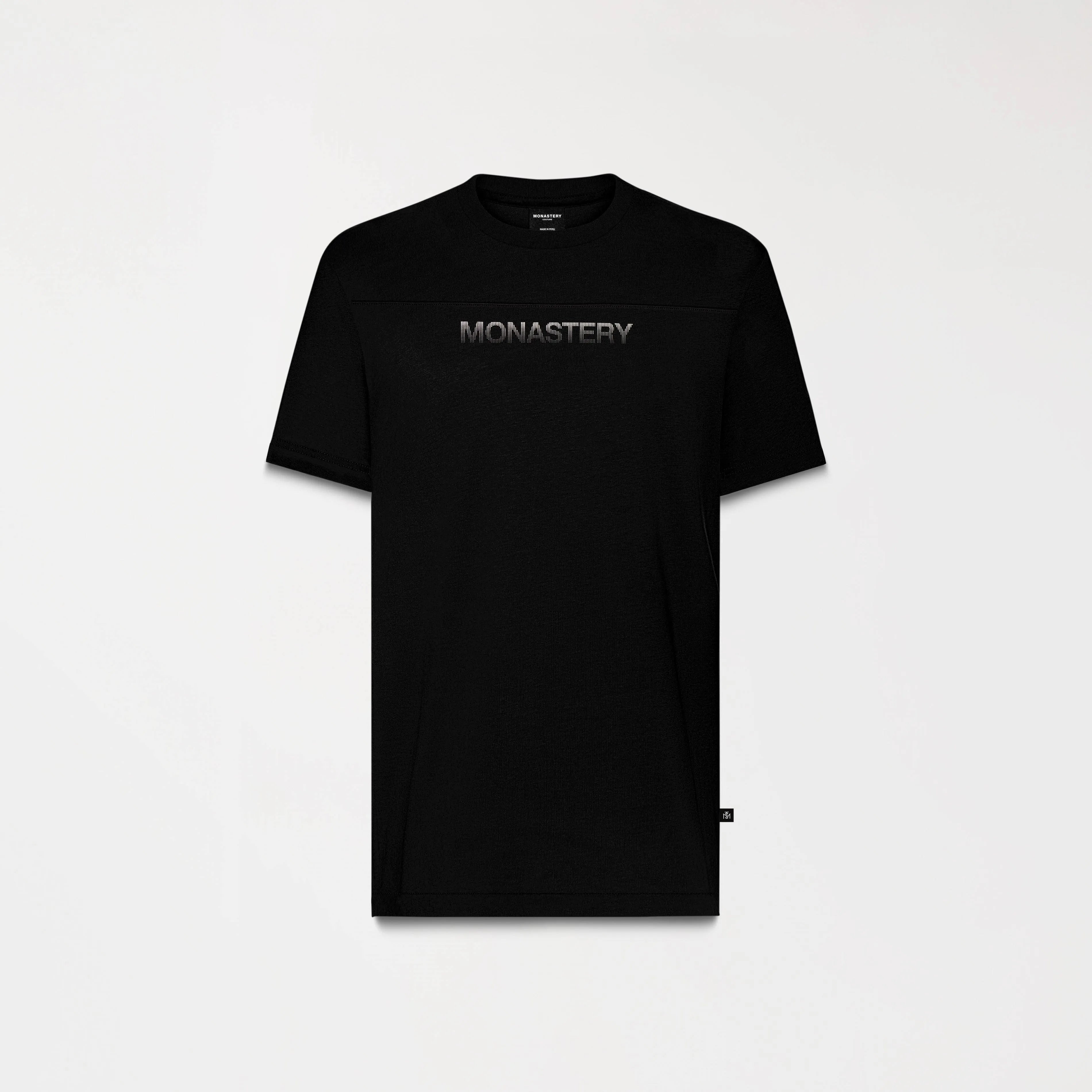 CAMISETA TWO NEGRA FRENTE - MONASTERY