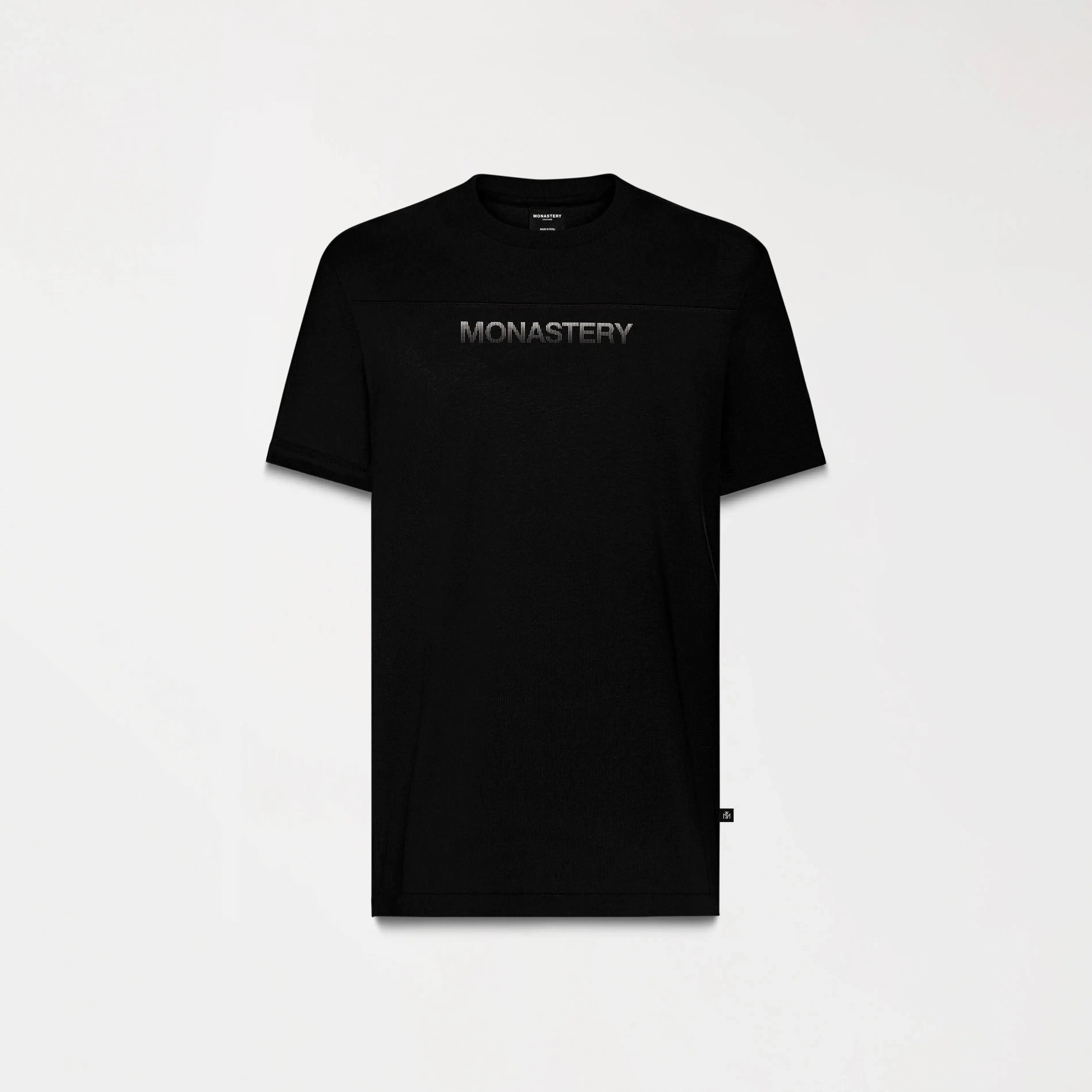 CAMISETA TWO NEGRA FRENTE - MONASTERY
