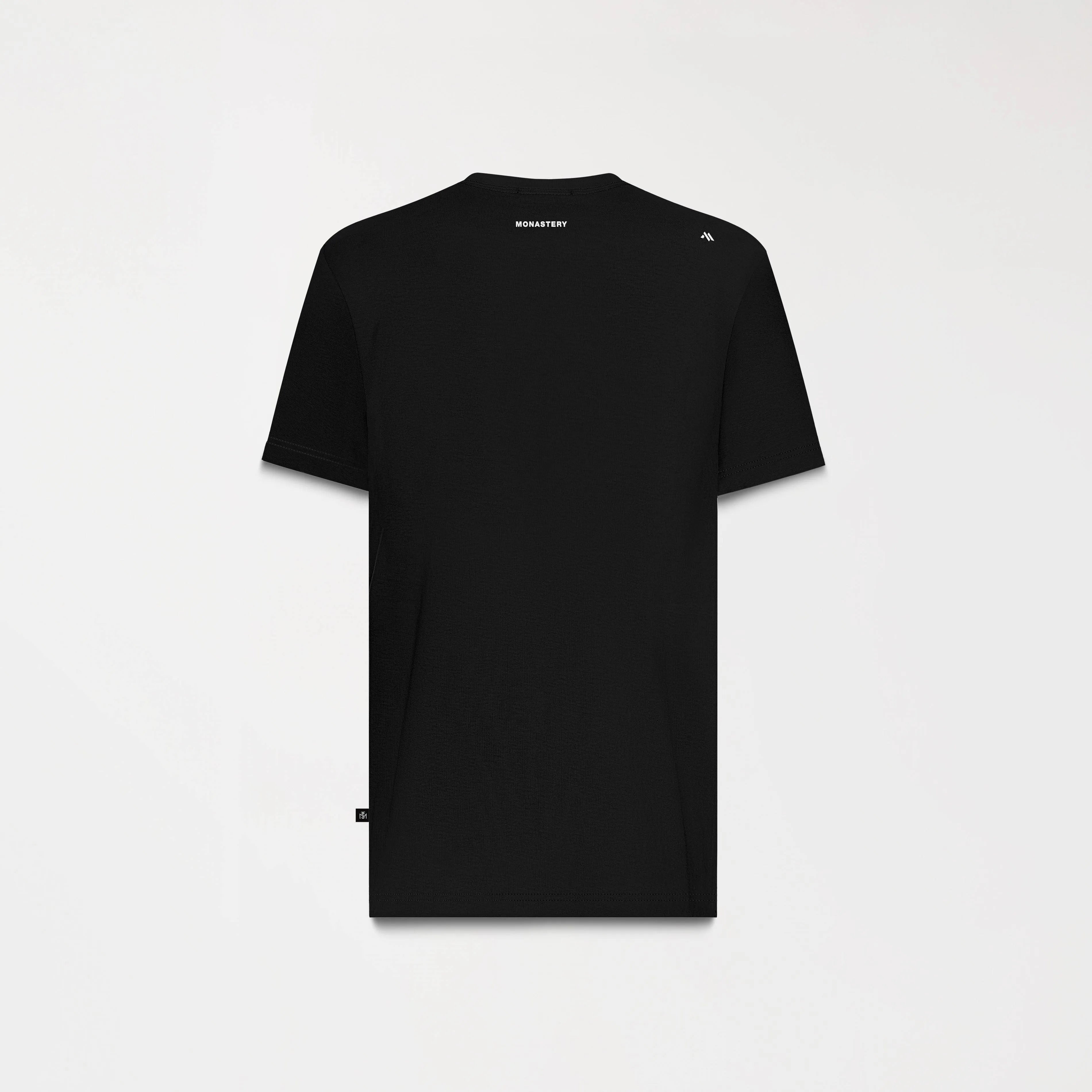 CAMISETA TWO NEGRA POSTERIOR - MONASTERY