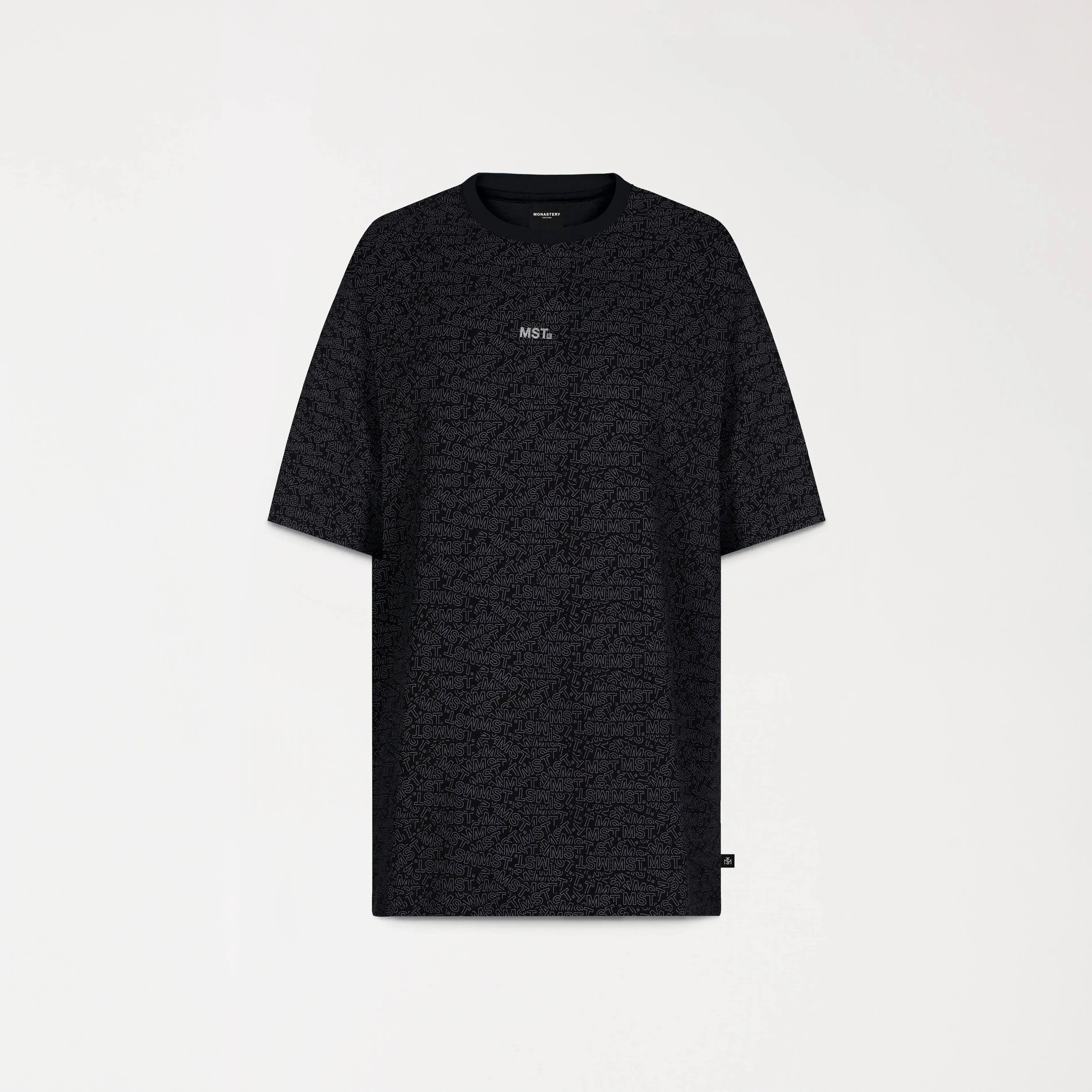 WINDCHESTER T-SHIRT OVERSIZED MEN BLACK - Monastery