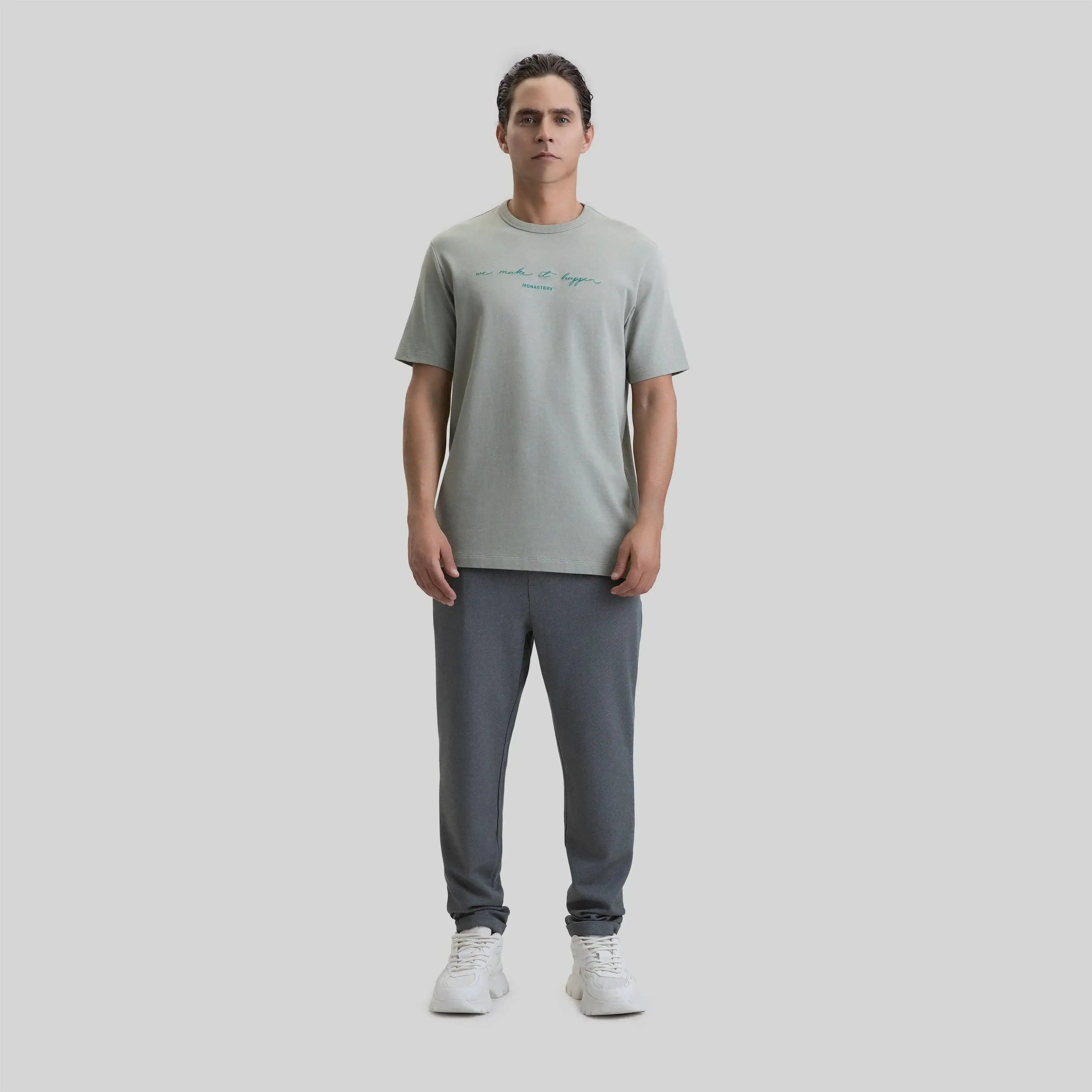 ALPHA T-SHIRT SEA GRASS - Monastery | Tienda Oficial Colombia