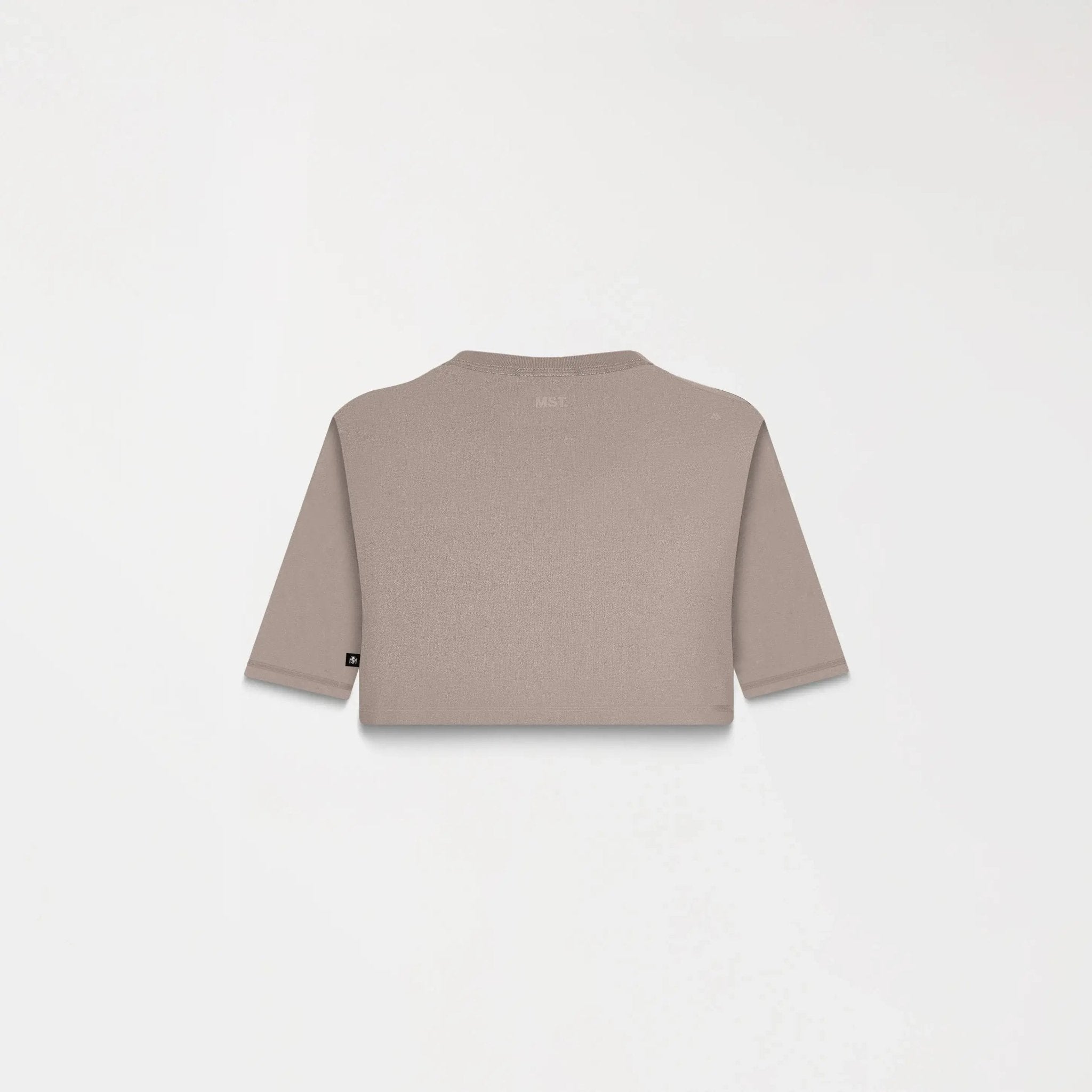 AMAL CROP TOP WOMEN TAUPE GRAY - Monastery | Tienda Oficial Colombia