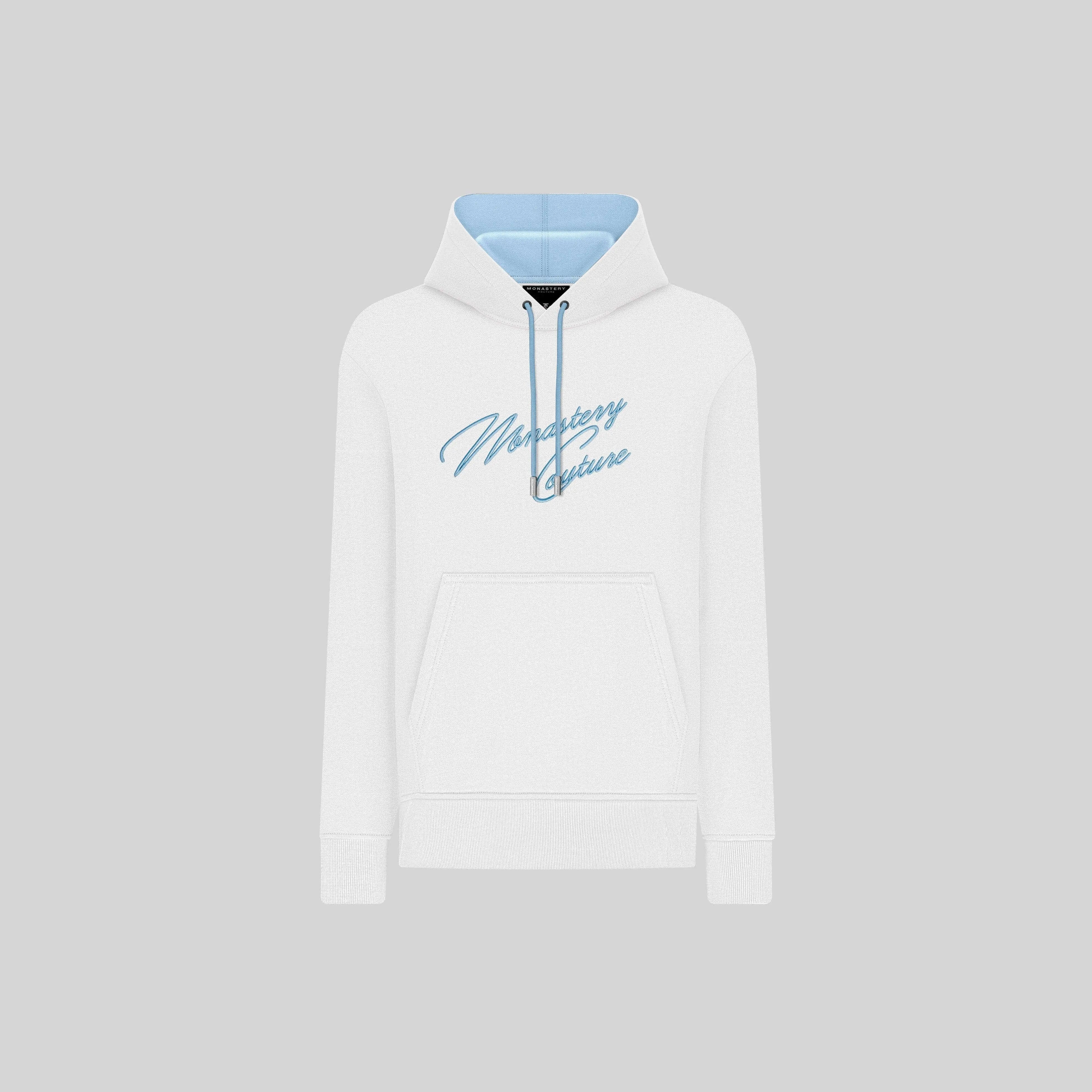 ANFISA WHITE HOODIE - Monastery