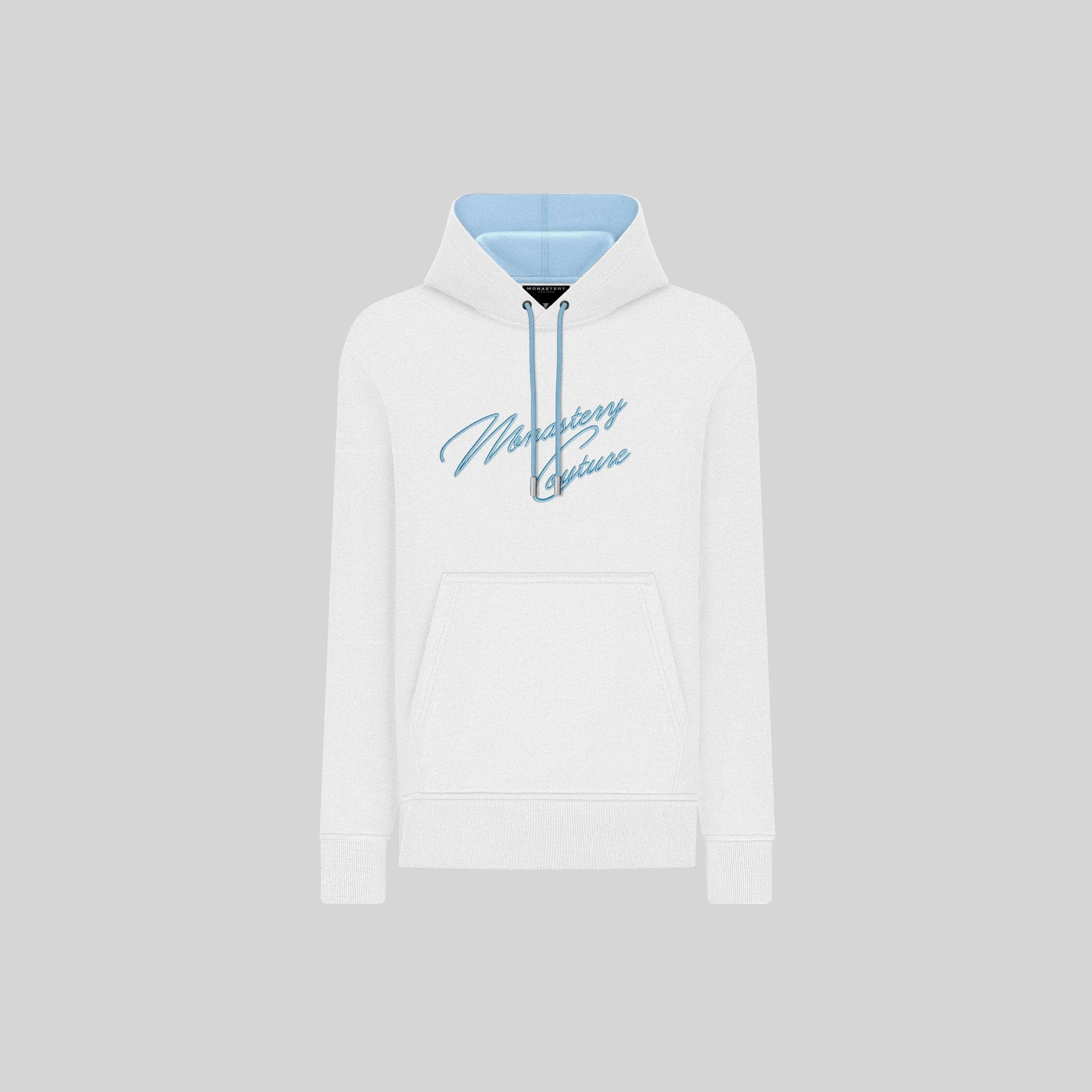 ANFISA WHITE HOODIE - Monastery