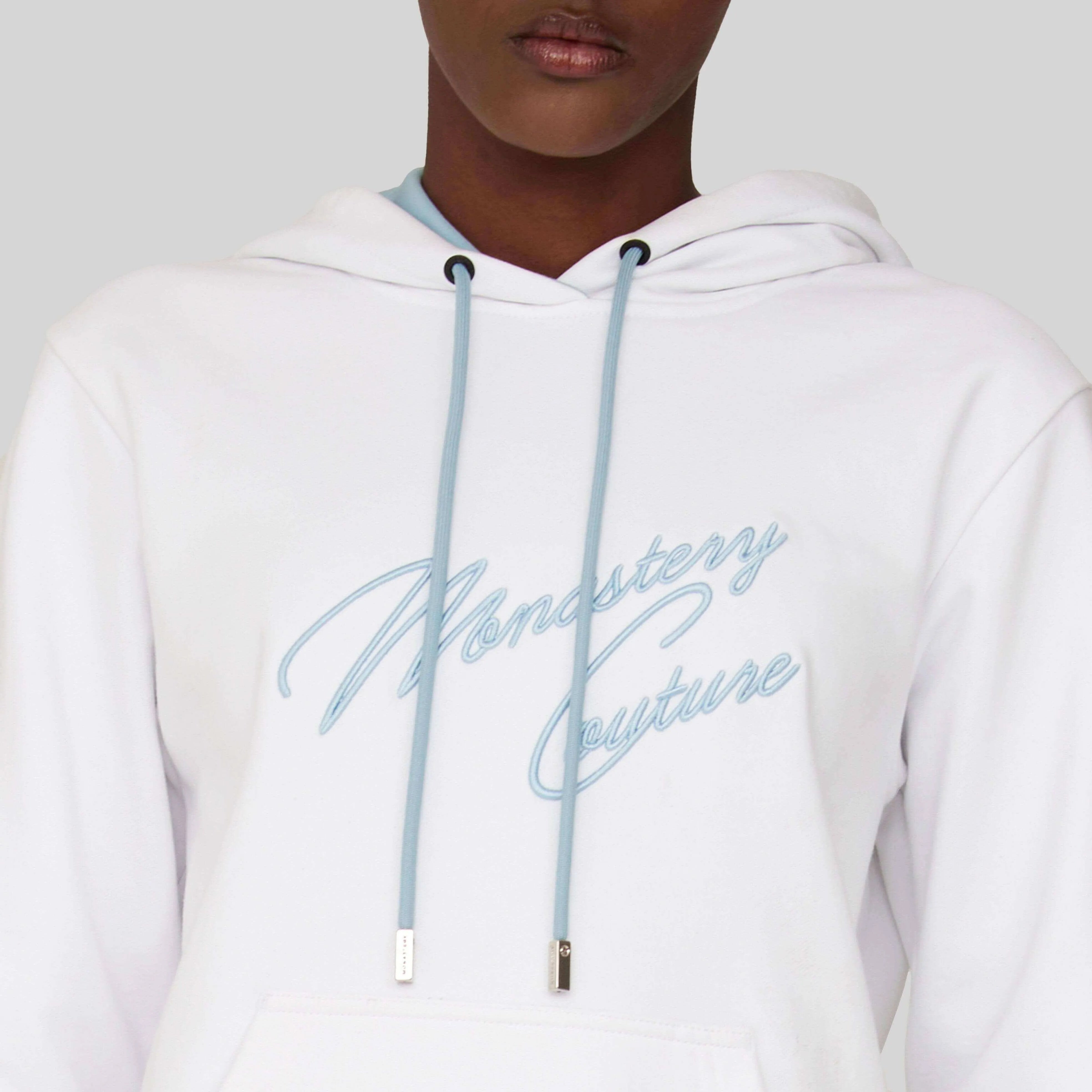 ANFISA WHITE HOODIE - Monastery