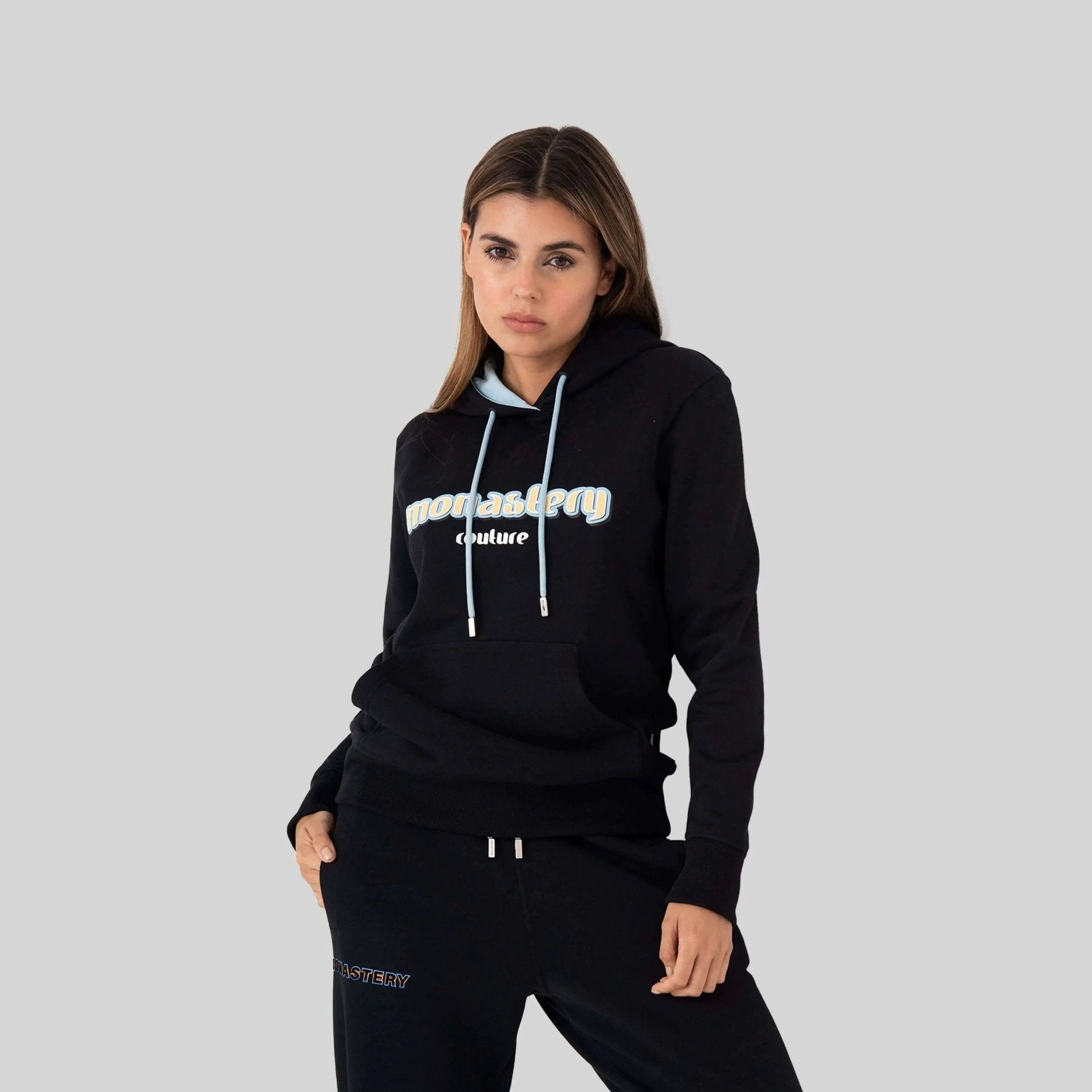 AQUARIUS BLACK HOODIE - Monastery | Tienda Oficial Colombia