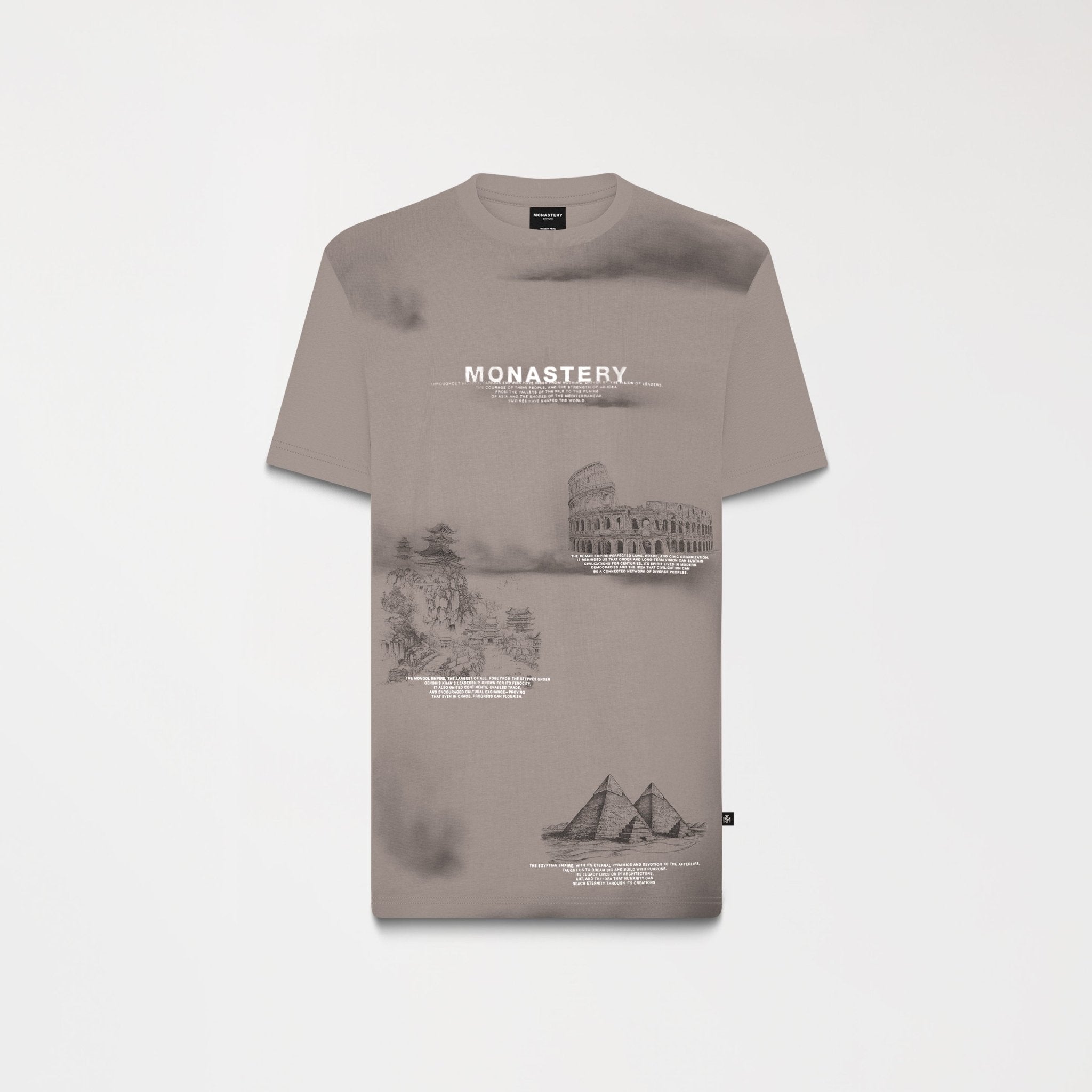 ARCUS T - SHIRT MEN BROWN - Monastery | Tienda Oficial Colombia
