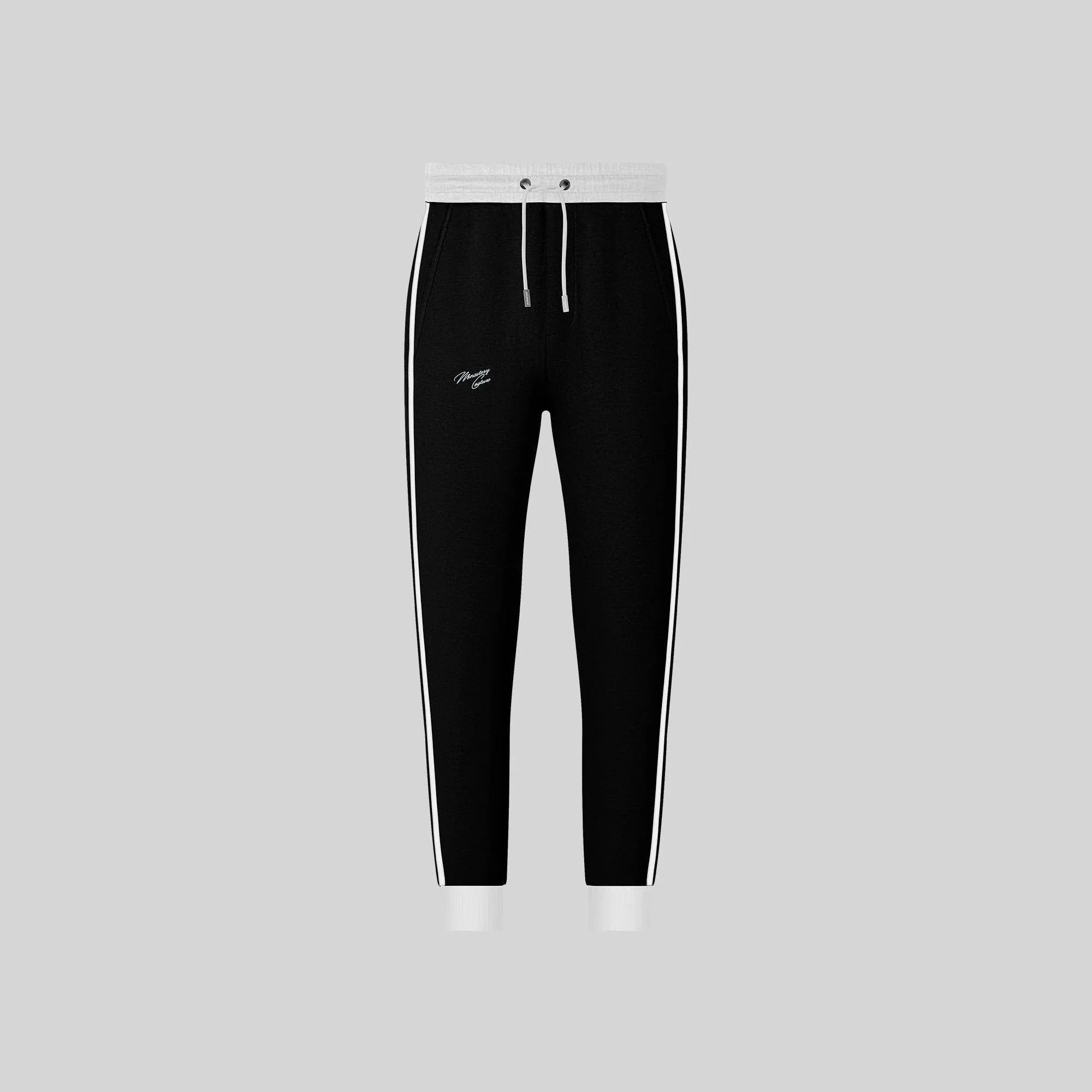 ARGOLIDA BLACK SPORT TROUSERS - Monastery