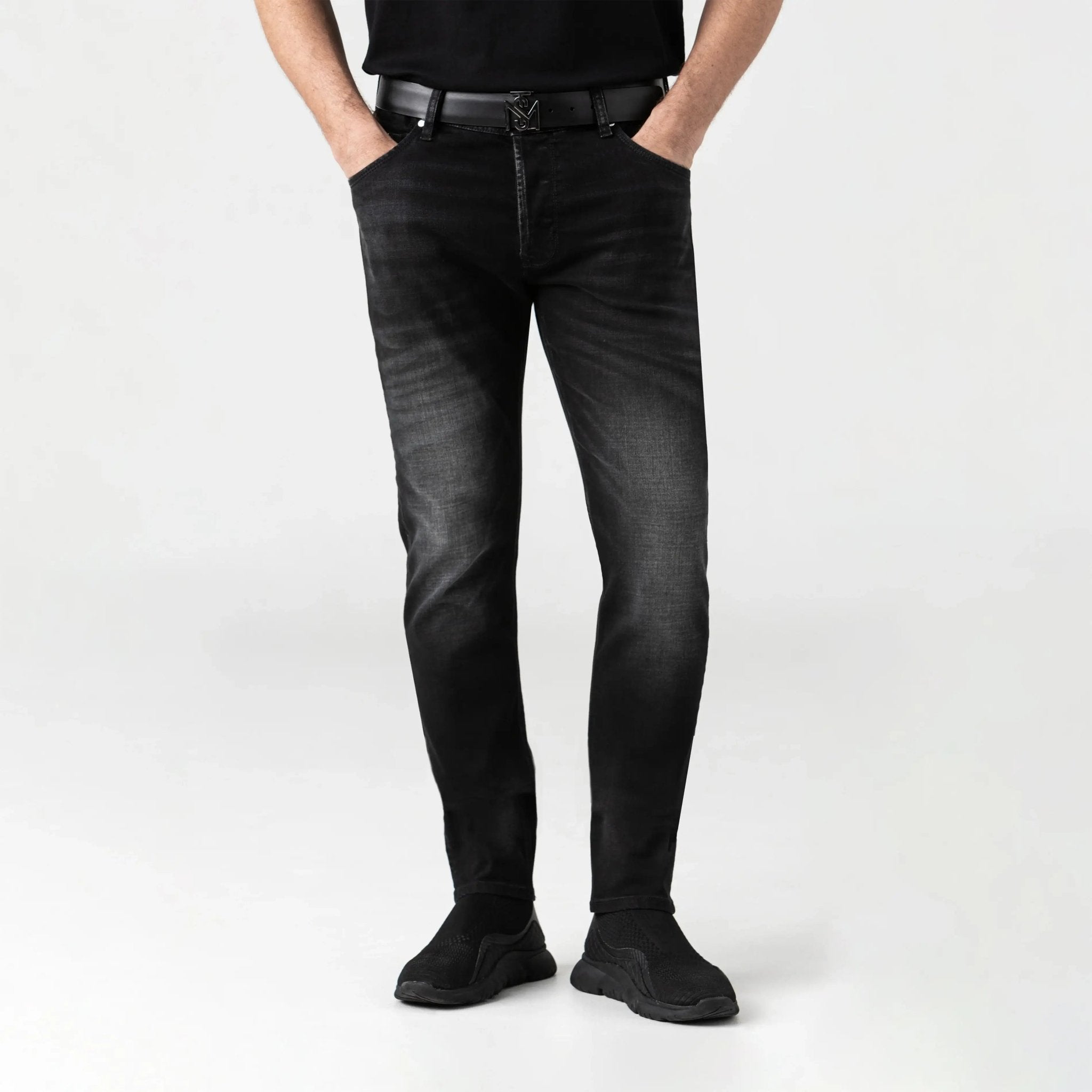 ARVAK JEAN MEN BLACK - Monastery | Tienda Oficial Colombia