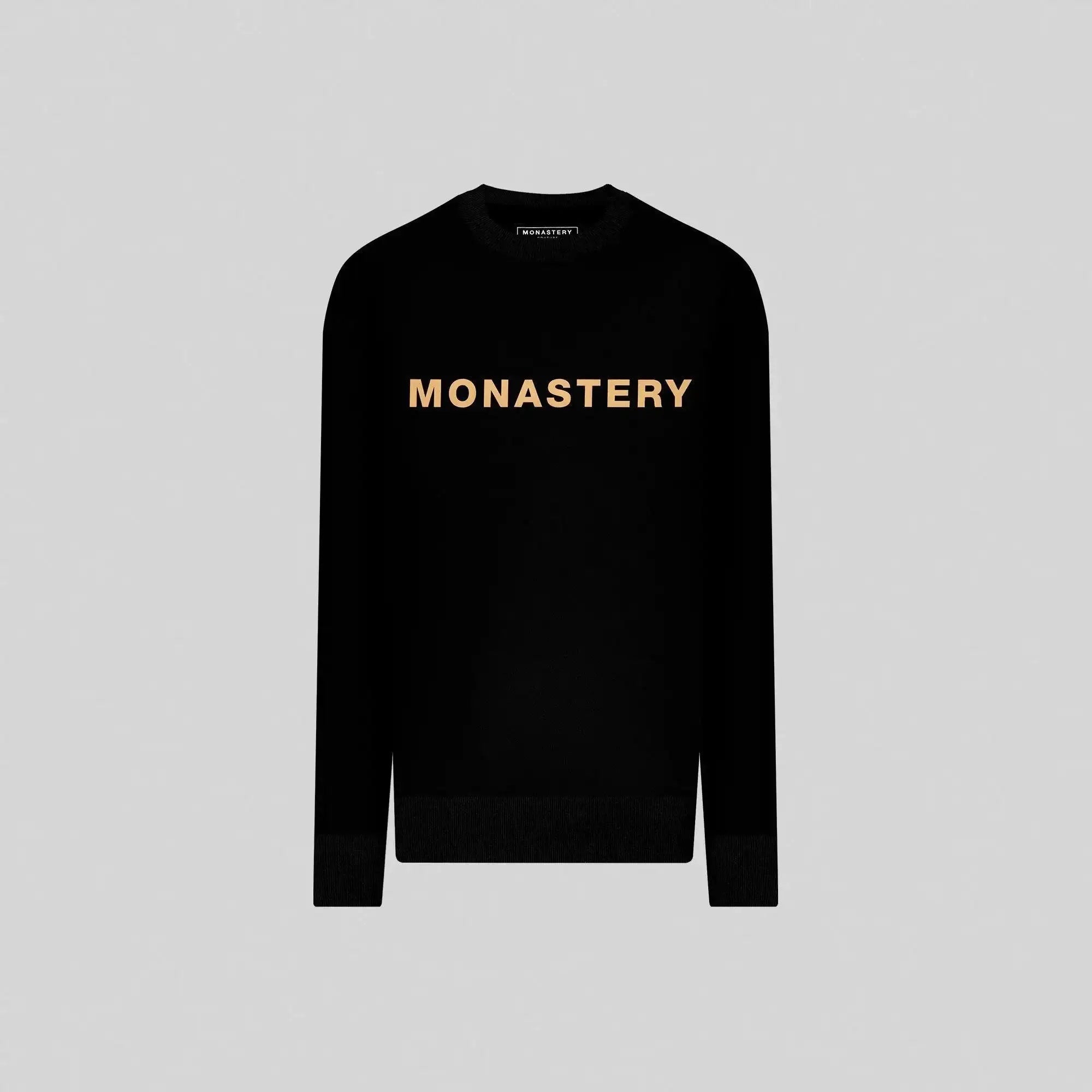 ASINE BLACK SWEATSHIRTS - Monastery