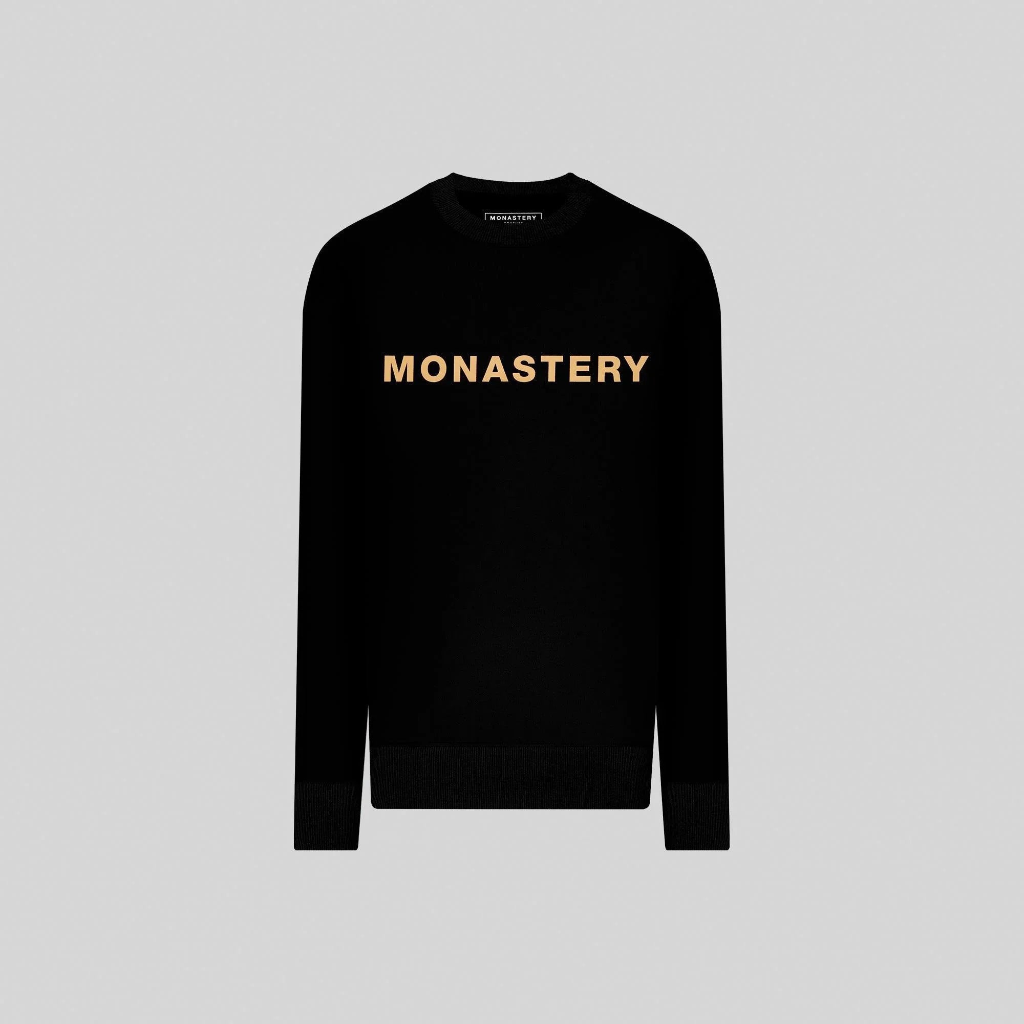 ASINE BLACK SWEATSHIRTS - Monastery
