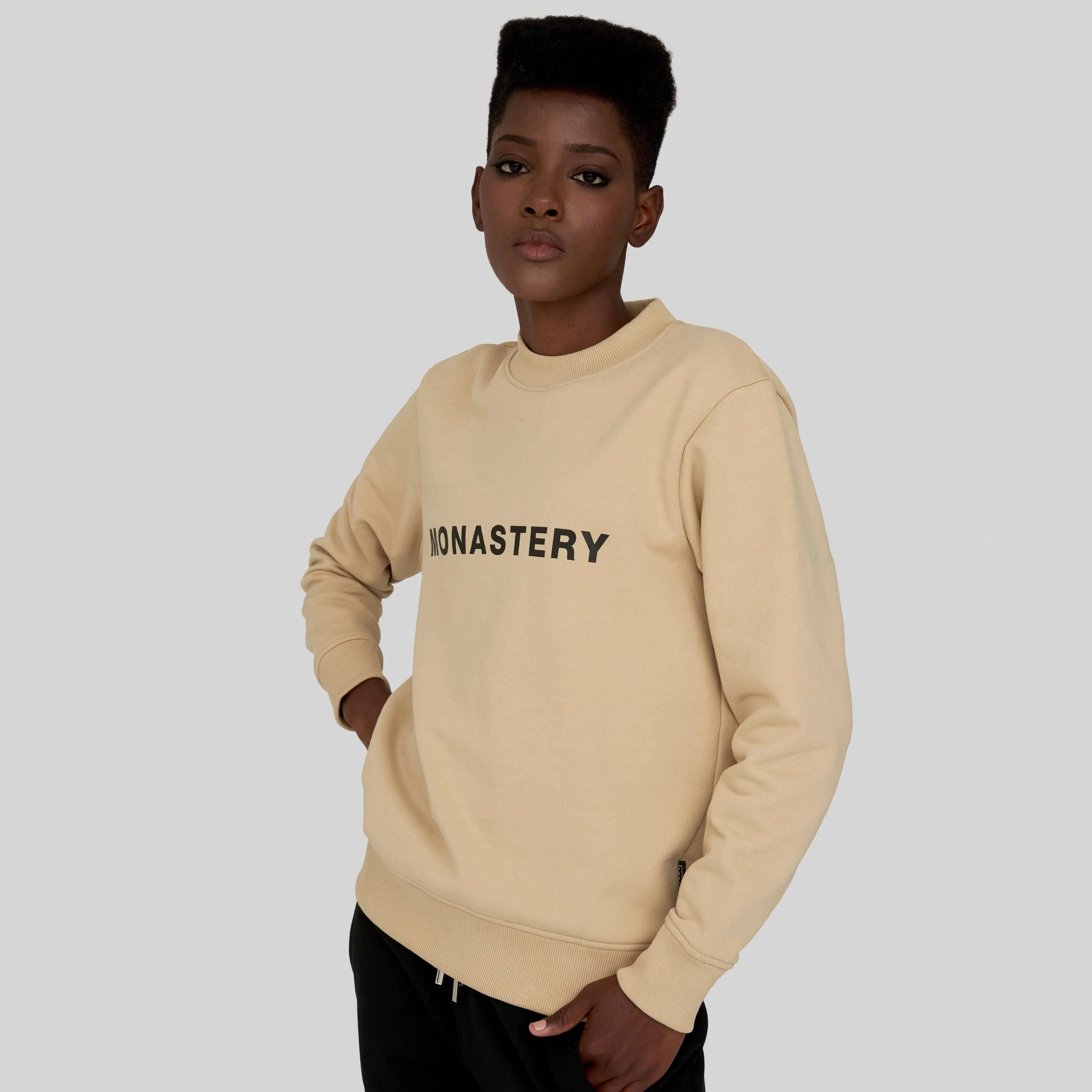 ASINE CAMEL SWEATSHIRTS - Monastery