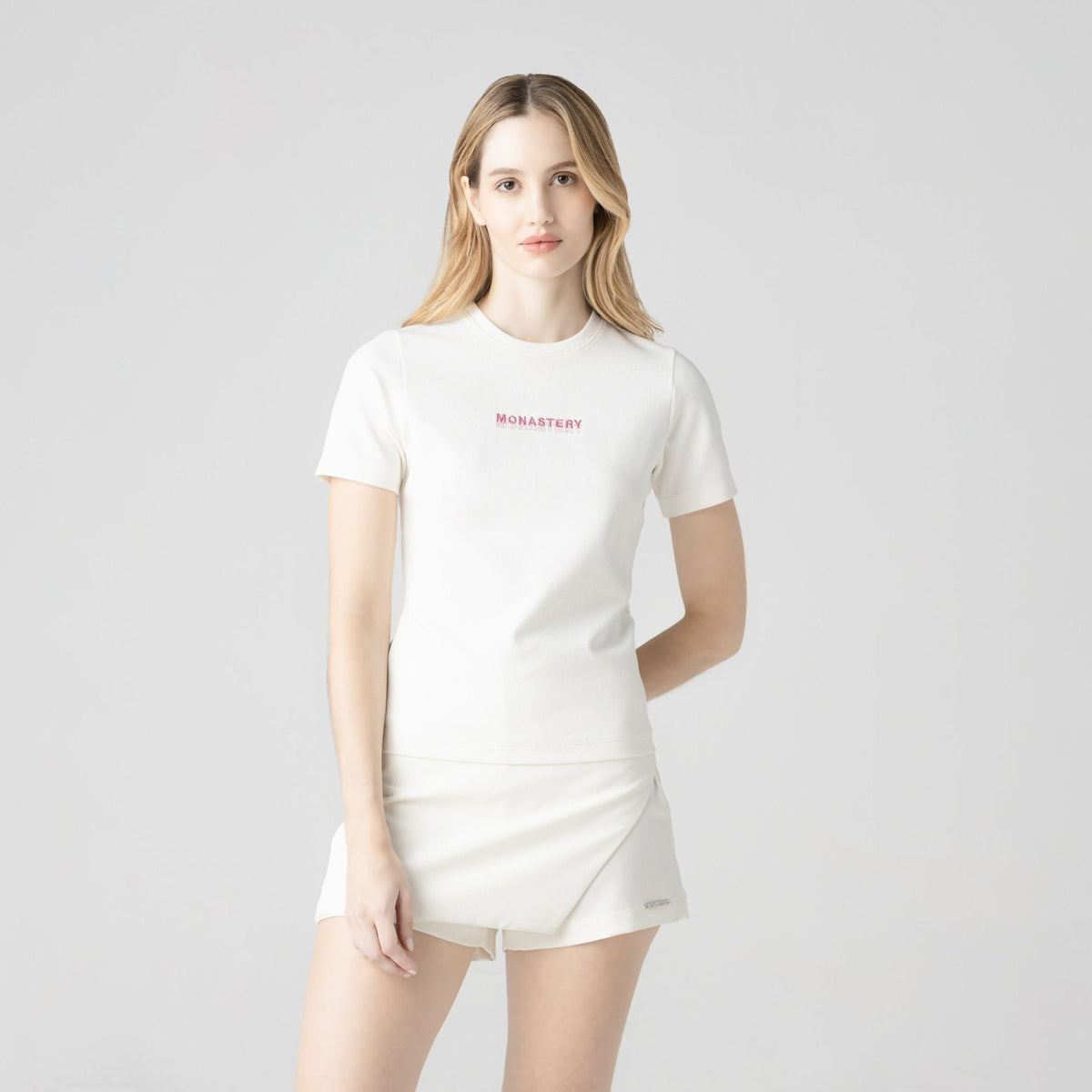 BORNU T - SHIRT WOMEN WHITE - Monastery | Tienda Oficial Colombia