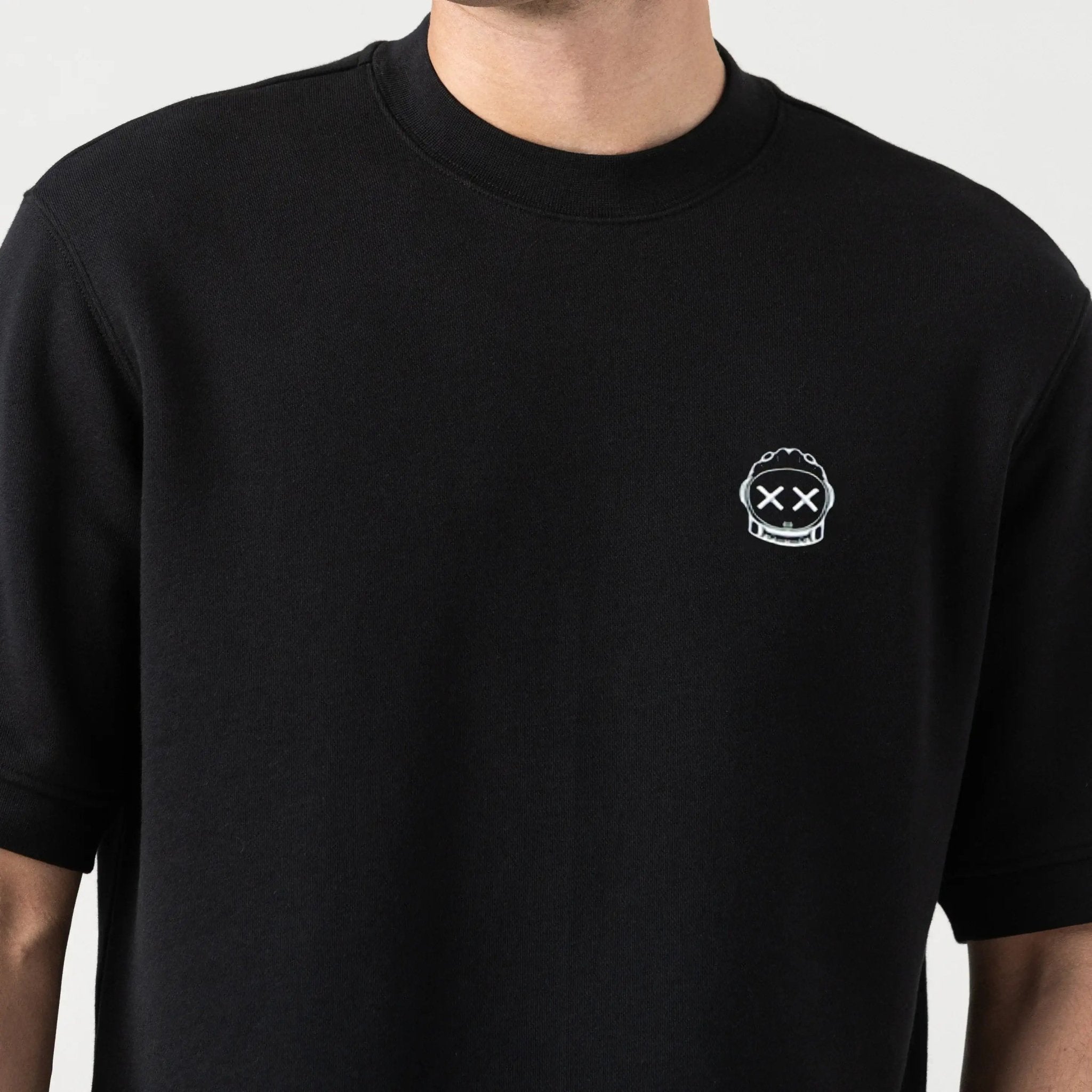 BRONCO T - SHIRT OVERSIZED MEN BLACK - Monastery | Tienda Oficial Colombia