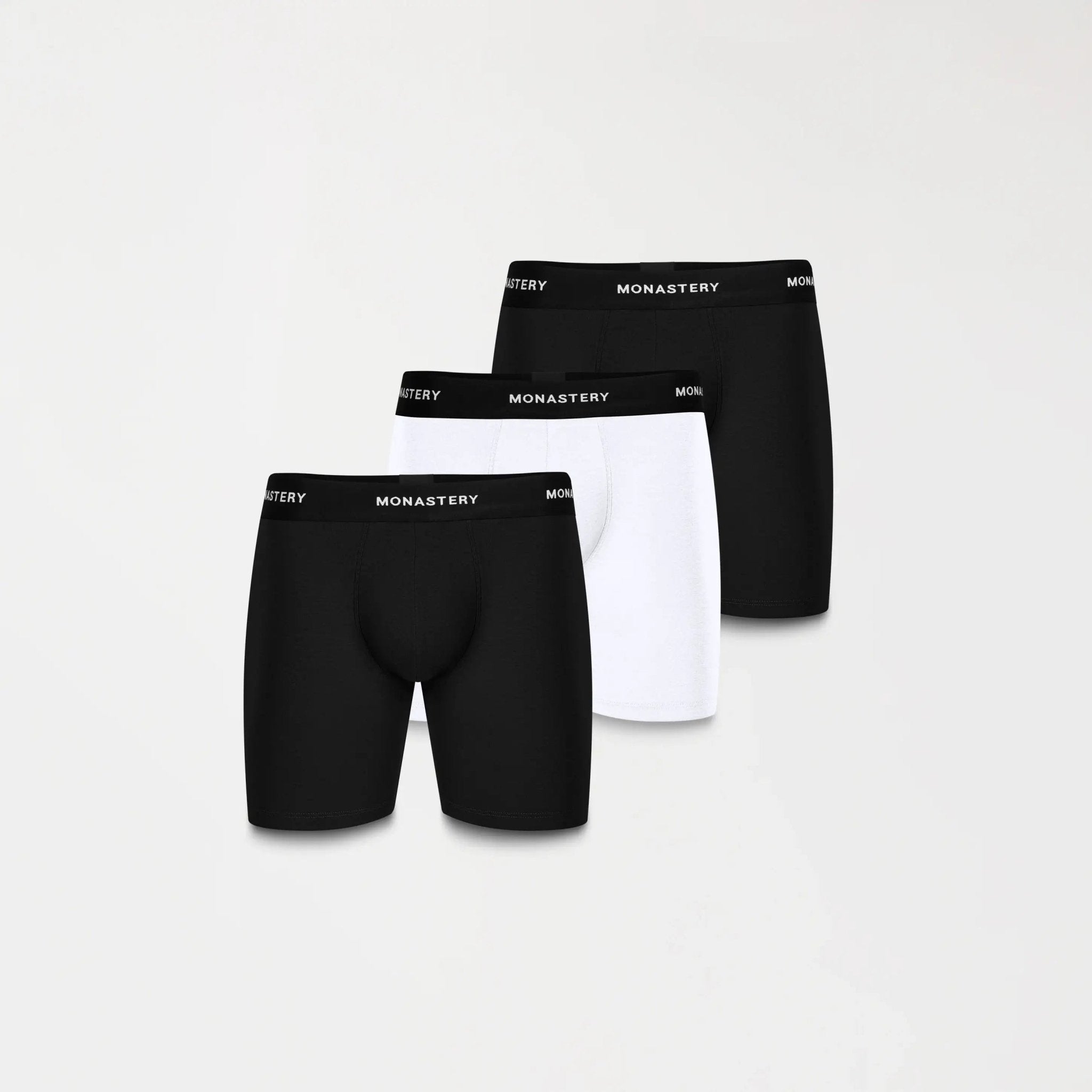 CATTERICK PACK BOXER MEN BLACK - WHITE - BLACK - Monastery | Tienda Oficial Colombia