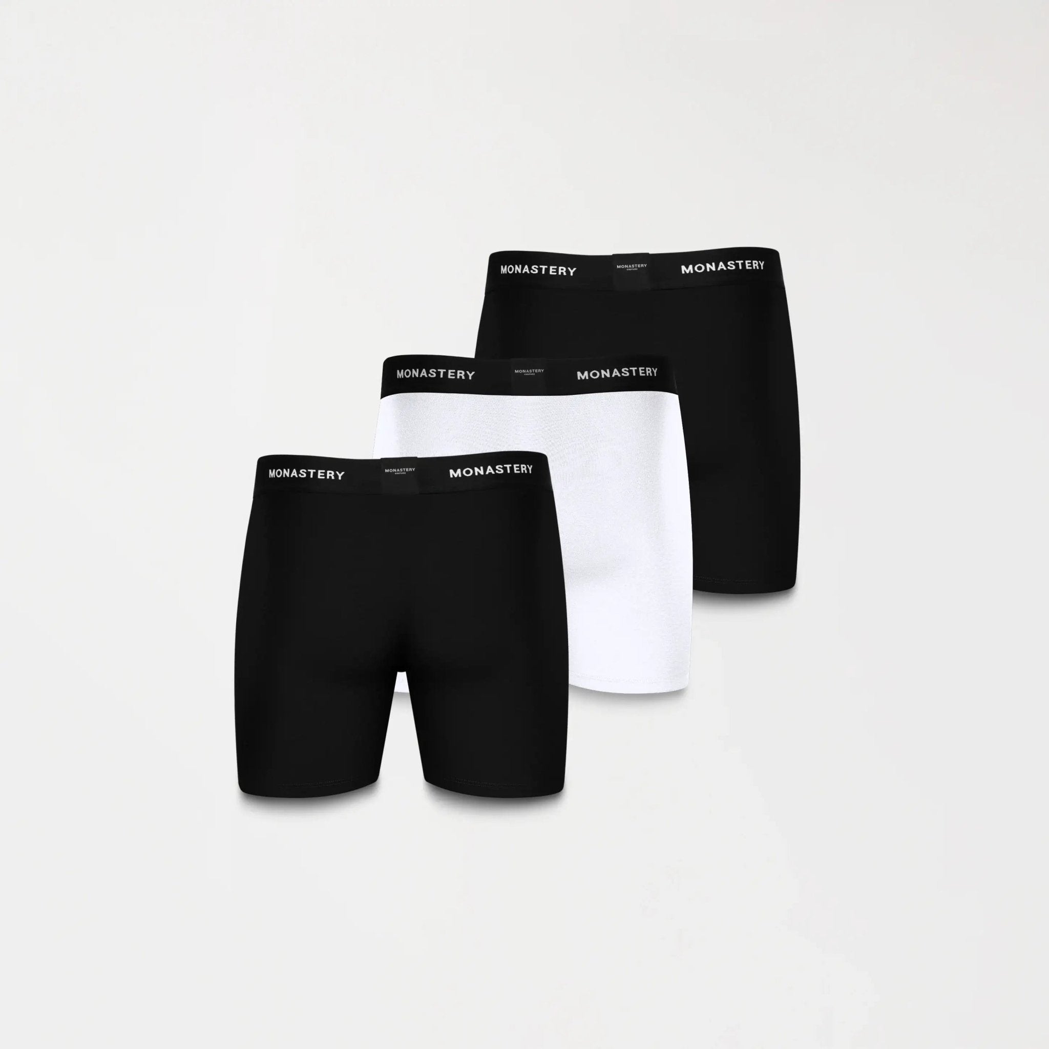 CATTERICK PACK BOXER MEN BLACK - WHITE - BLACK - Monastery | Tienda Oficial Colombia