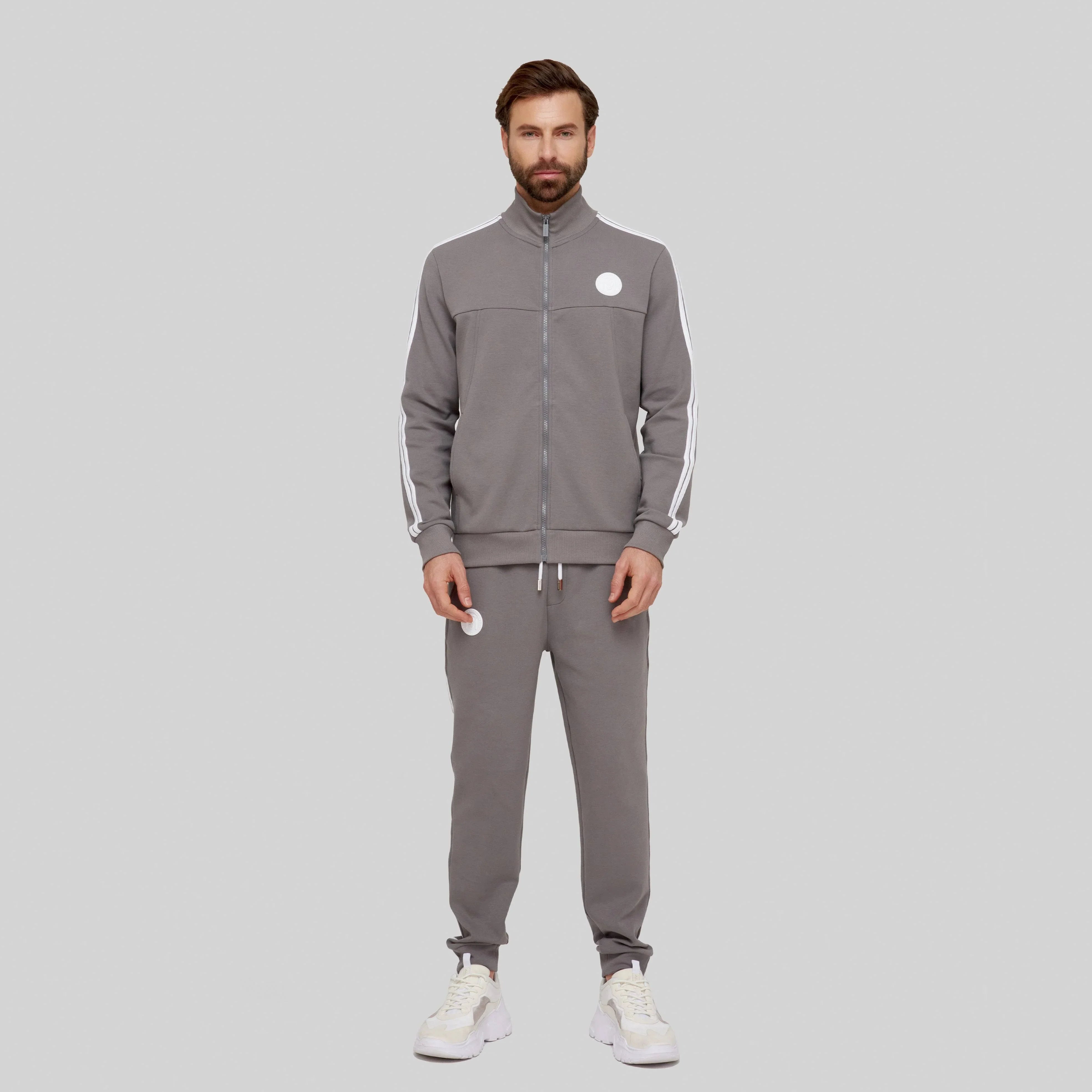 DODONA GREY SPORT TROUSERS - Monastery