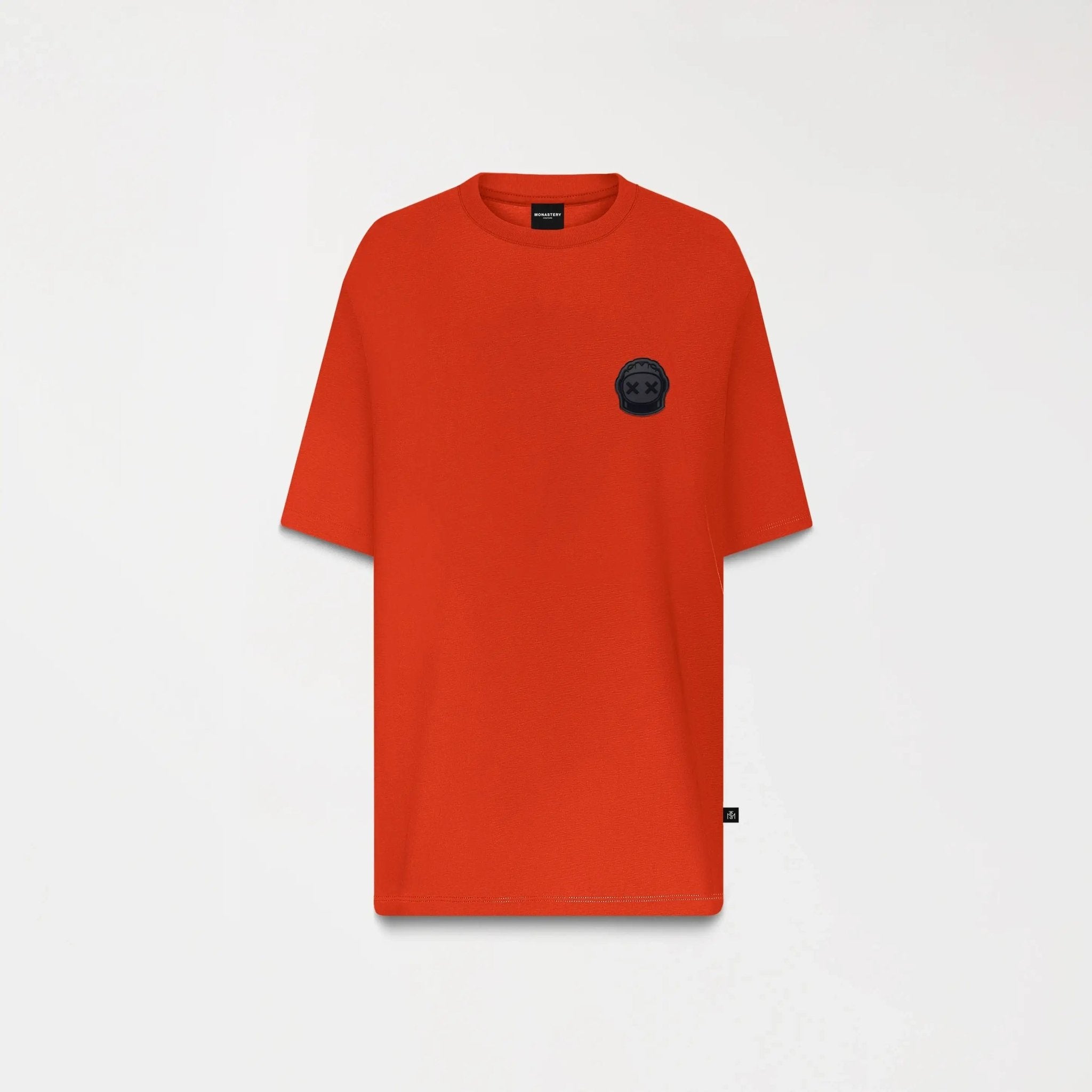 FLEXA T - SHIRT OVERSIZED MEN RED L/G - Monastery | Tienda Oficial Colombia