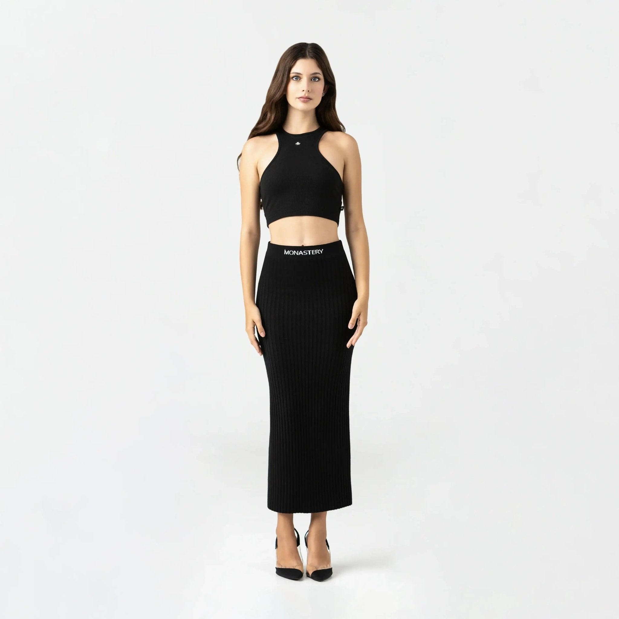 GENNA TANK TOP WOMEN BLACK - Monastery | Tienda Oficial Colombia