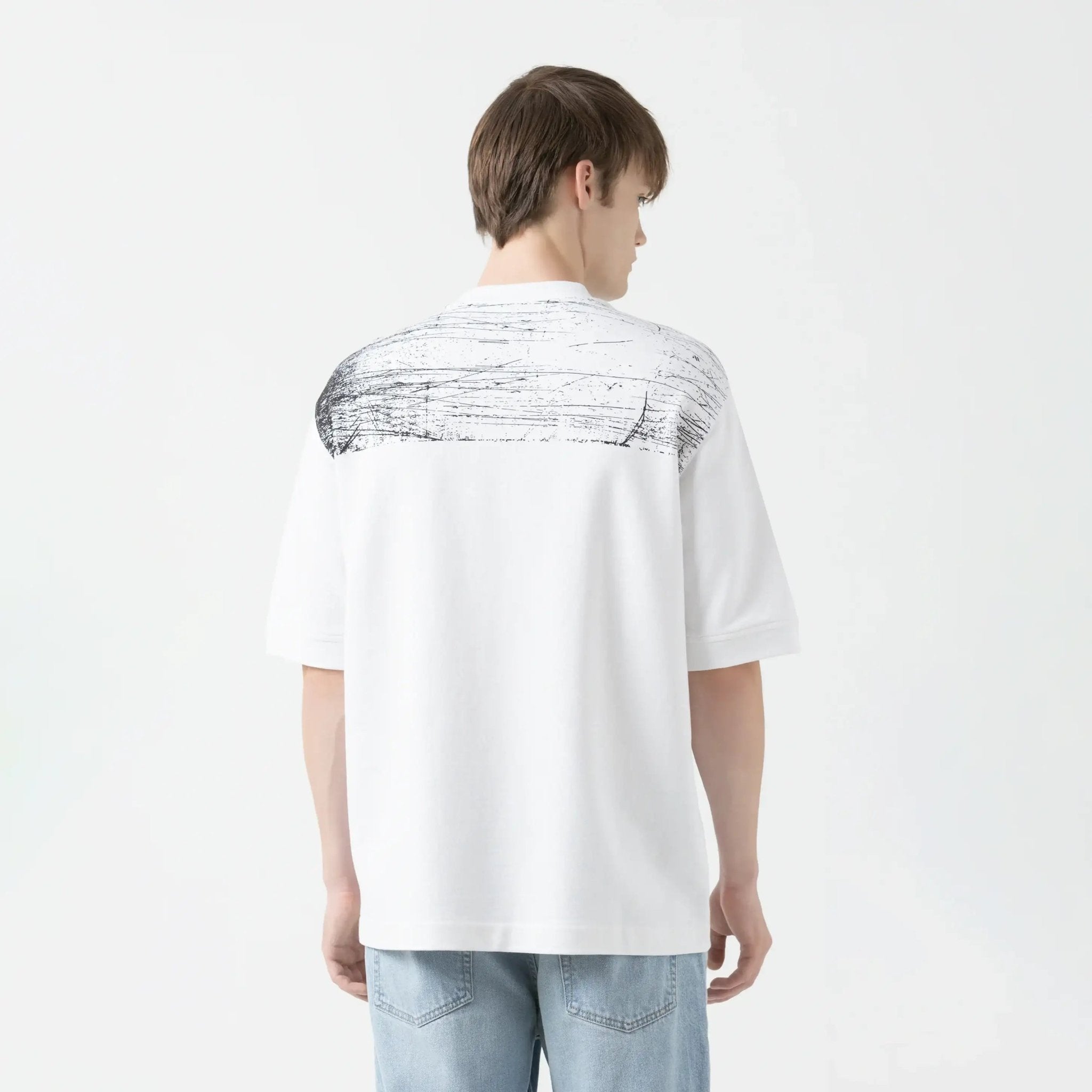 GIBBON T - SHIRT OVERSIZED MEN WHITE - Monastery | Tienda Oficial Colombia