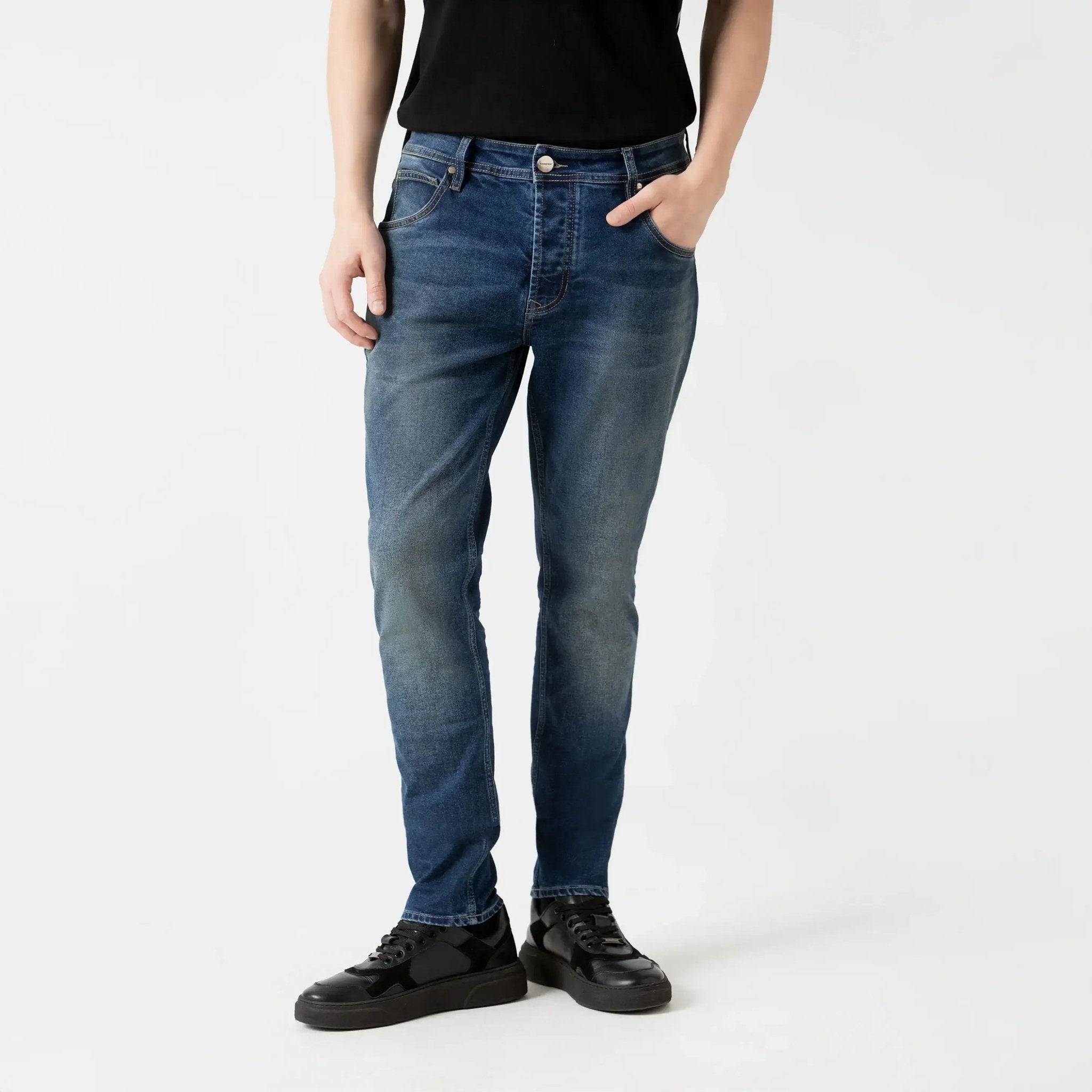 GYSTOL JEAN MEN BLUE DENIM - Monastery | Tienda Oficial Colombia